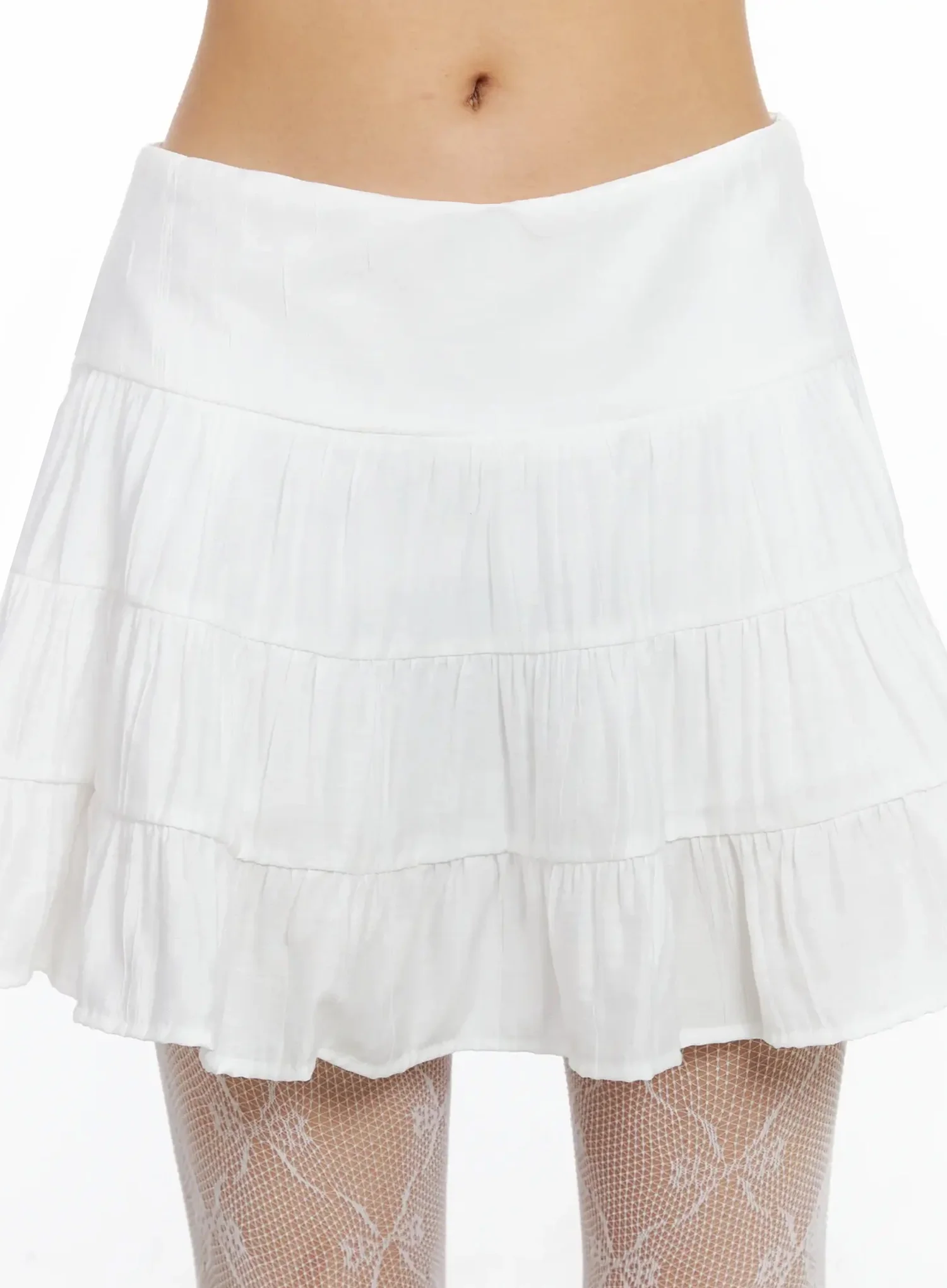 Boho Chic Ruffle Layered Skirt IM530 - Image 4