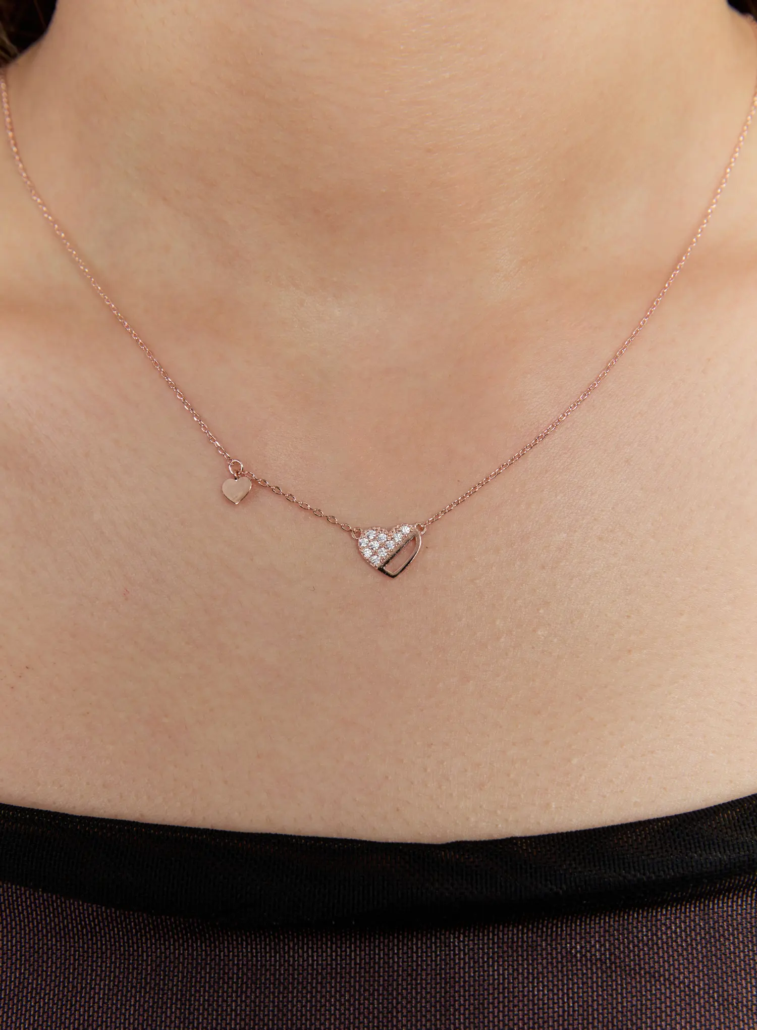 Boho Heart Necklace IS517 - Image 6