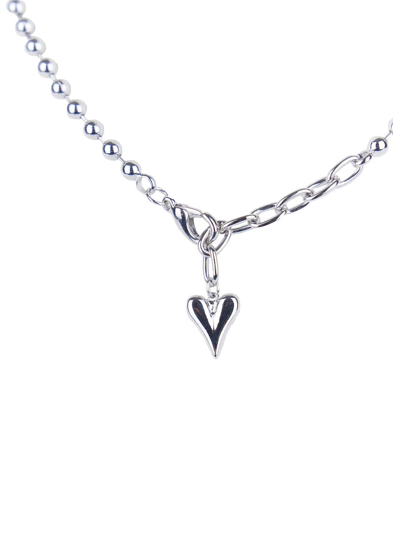 Bold Heart Necklace CL524 - Image 7