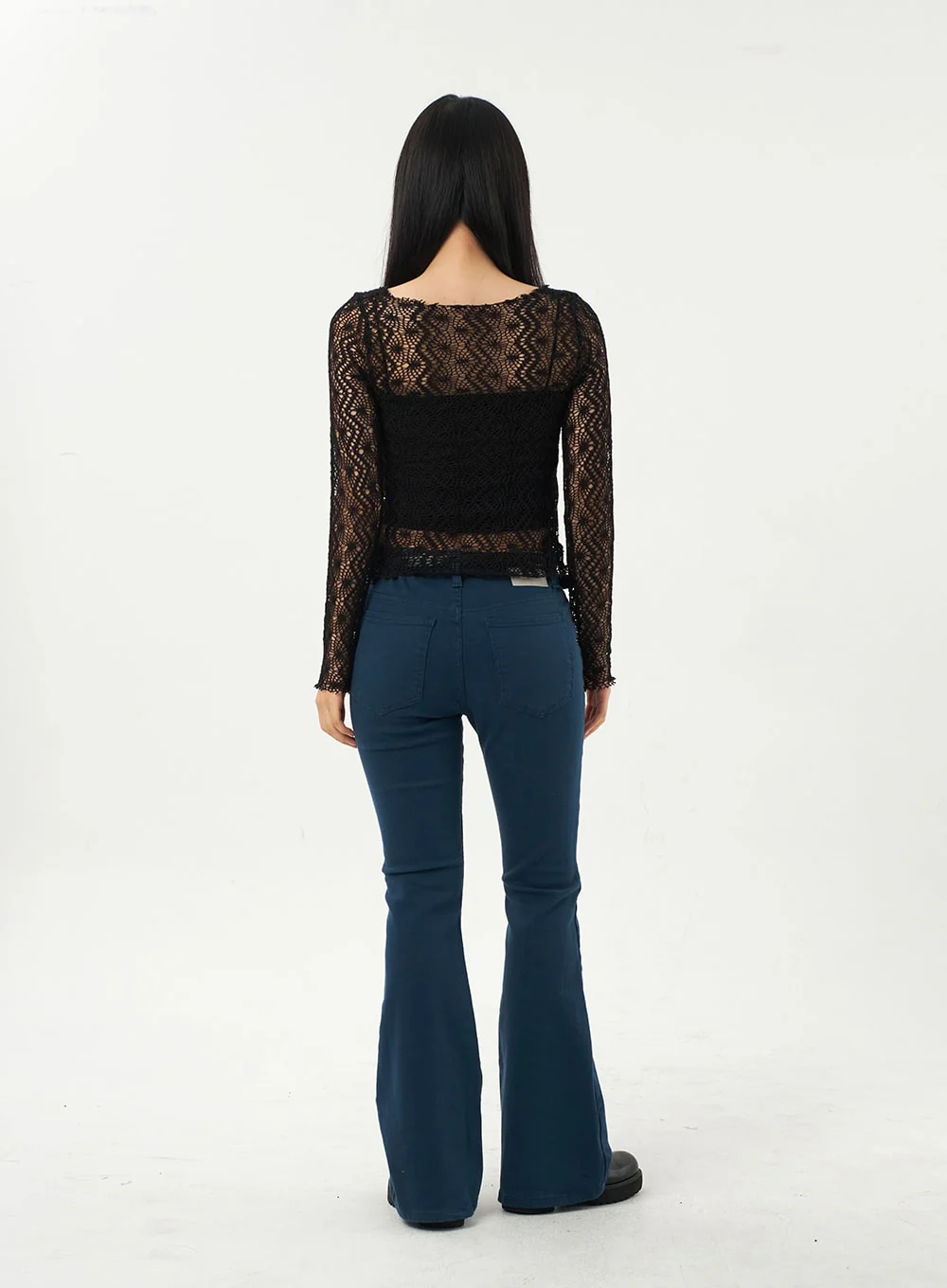 Bootcut Cotton Pants CA325 - Image 12