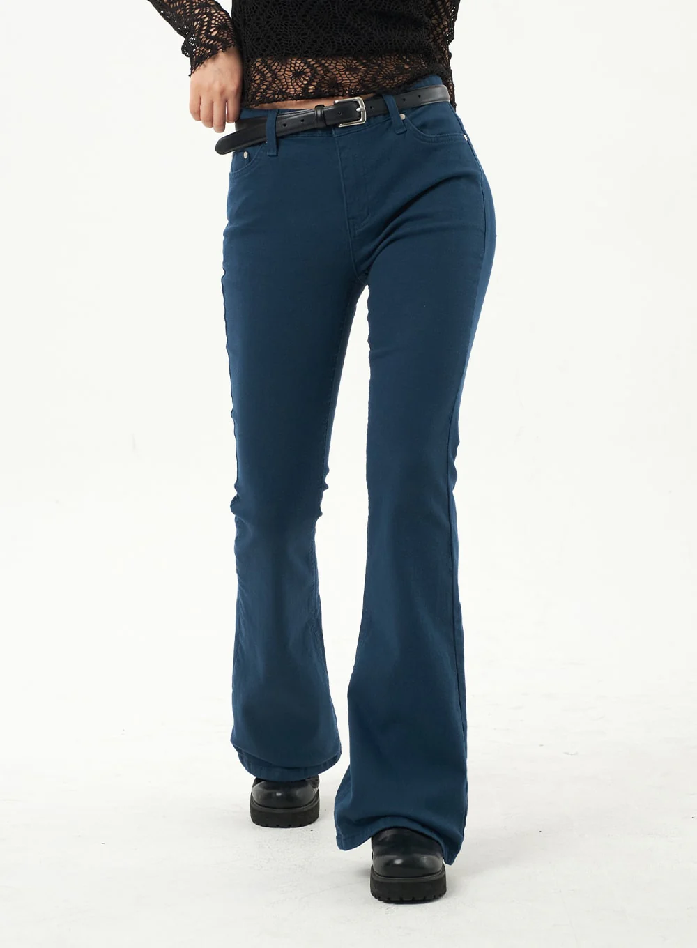 Bootcut Cotton Pants CA325 - Image 5