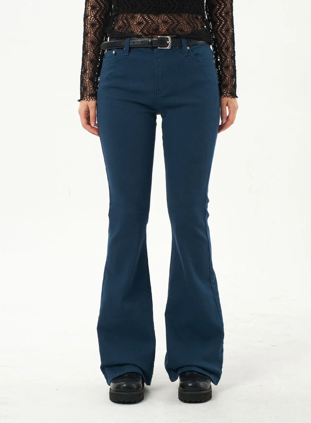 Bootcut Cotton Pants CA325 - Image 9
