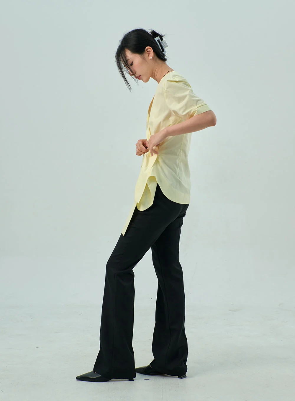 Bootcut Tailored Pants OY310 - Image 10
