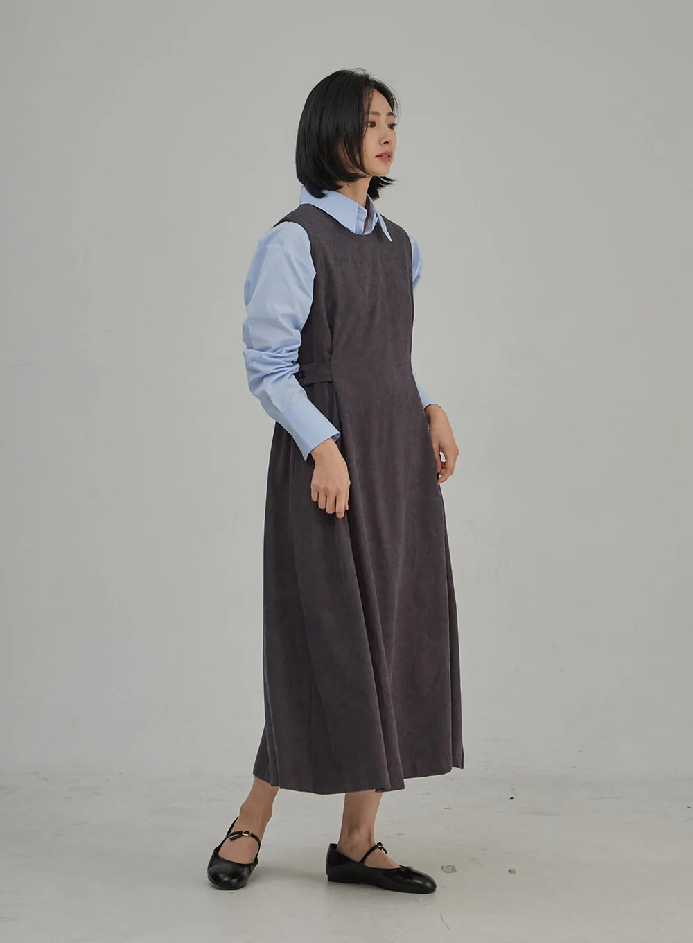 Buckle Round Mary Jane Flats OJ305 - Image 10