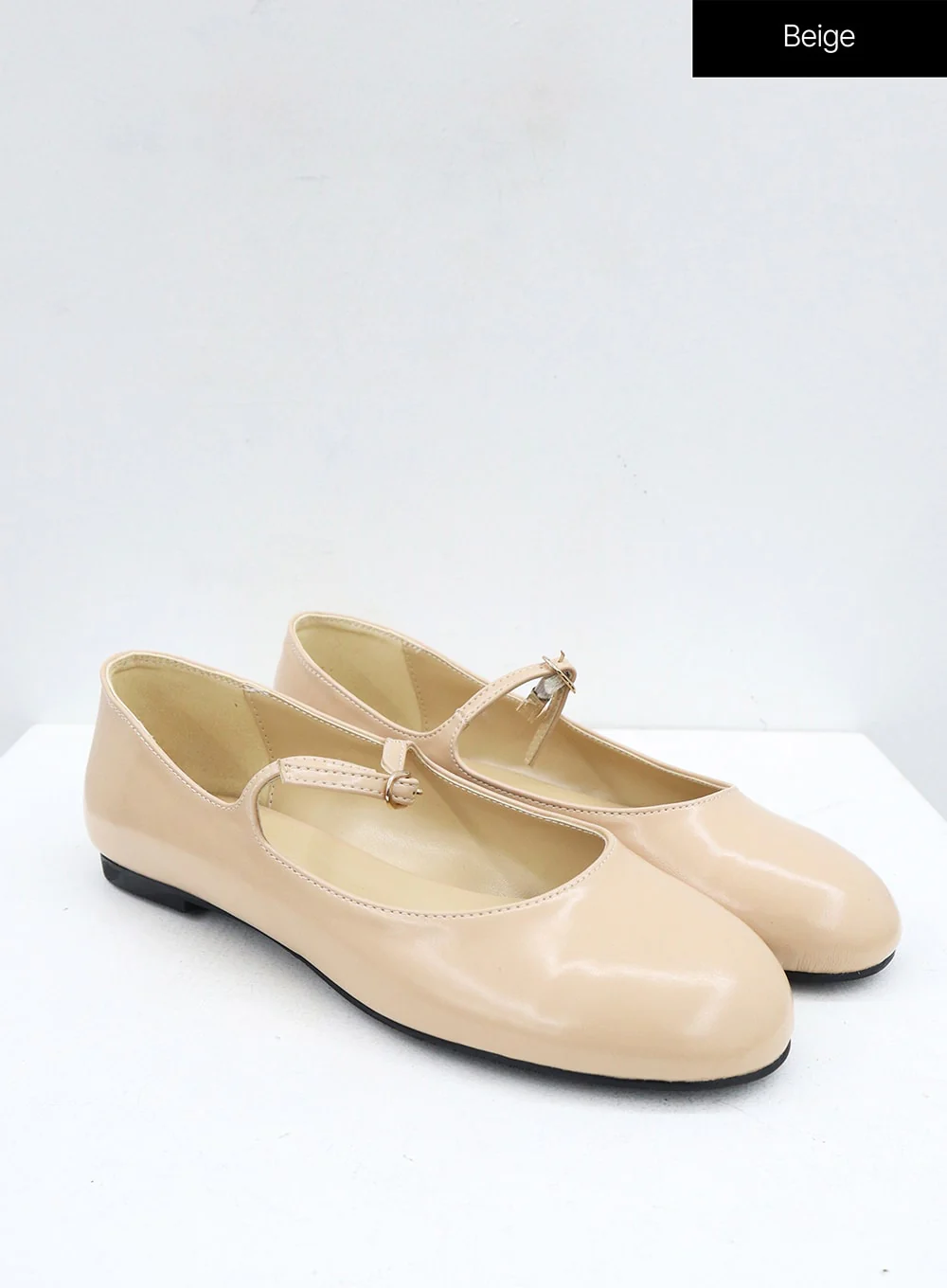 Buckle Round Mary Jane Flats OJ305 - Image 14