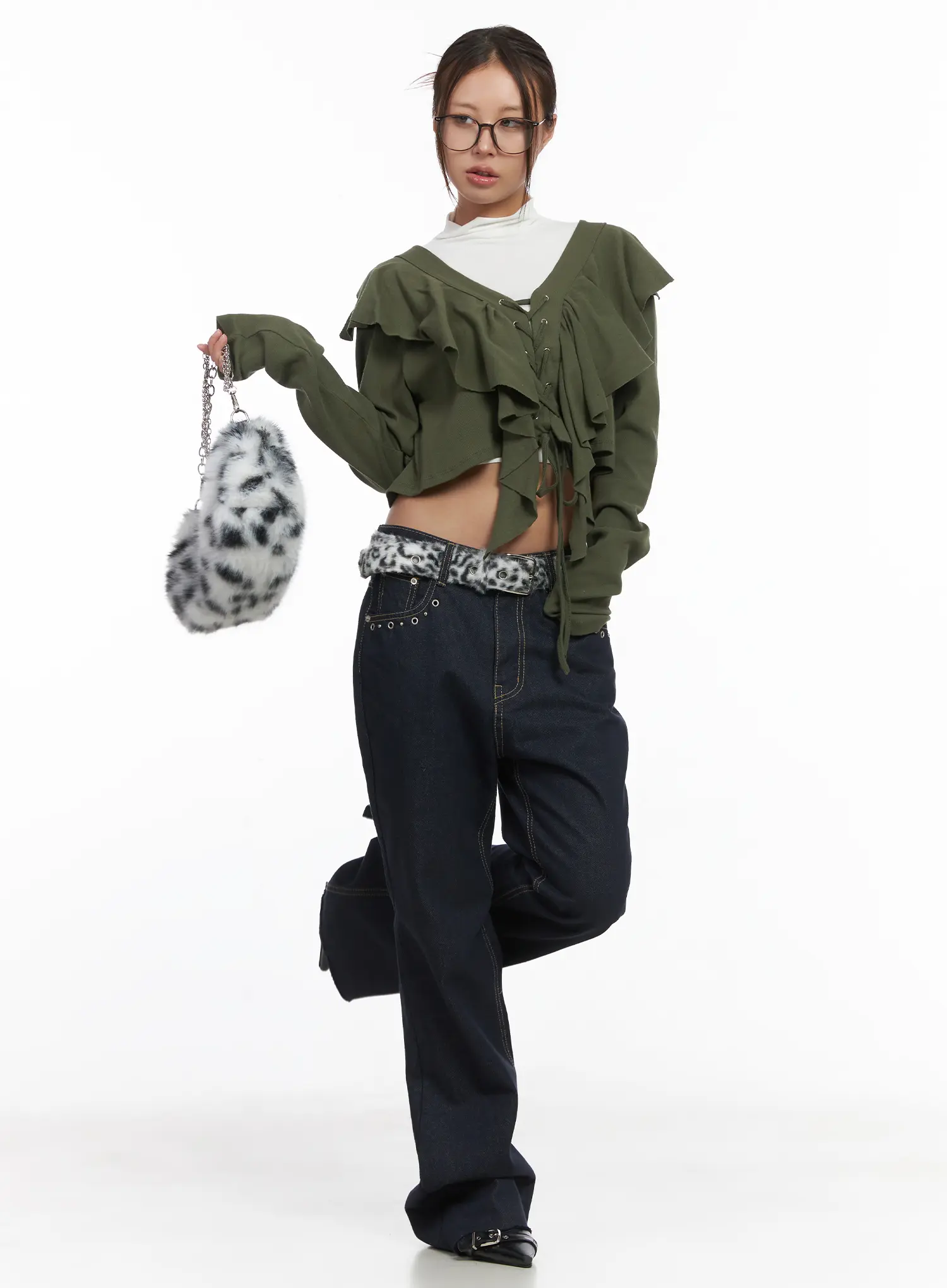 Bunn Non-Fade Eyelet Bootcut Jeans CJ512