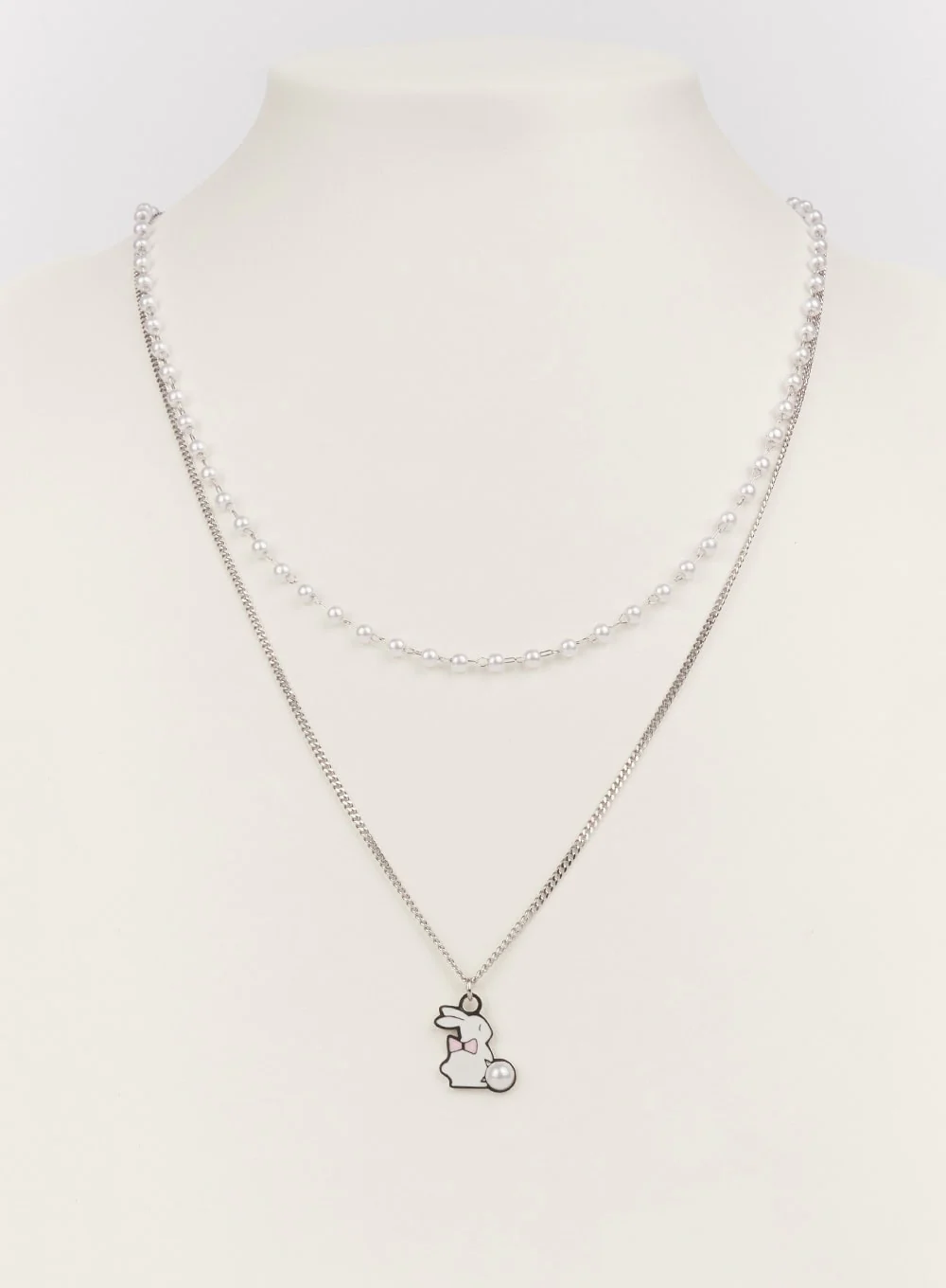 Bunny Rabbit Layer Necklace IM528 - Image 8