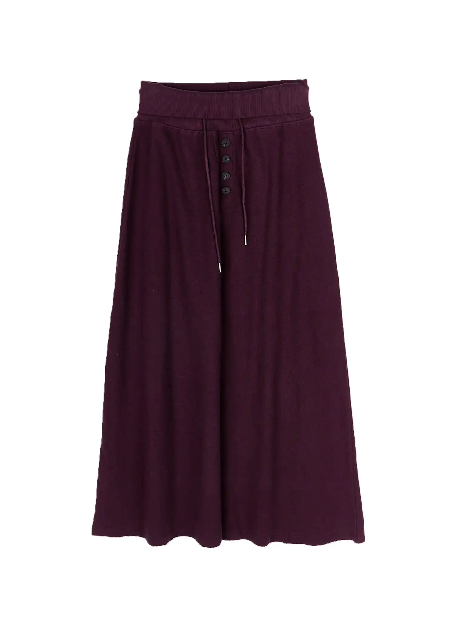 Button Foldover Maxi Skirt CA528 - Image 10