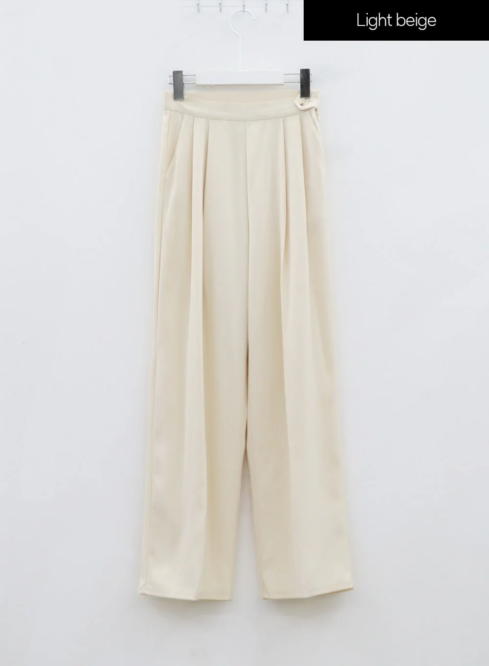 Button Wide Tailored Pants IO12 - Image 13