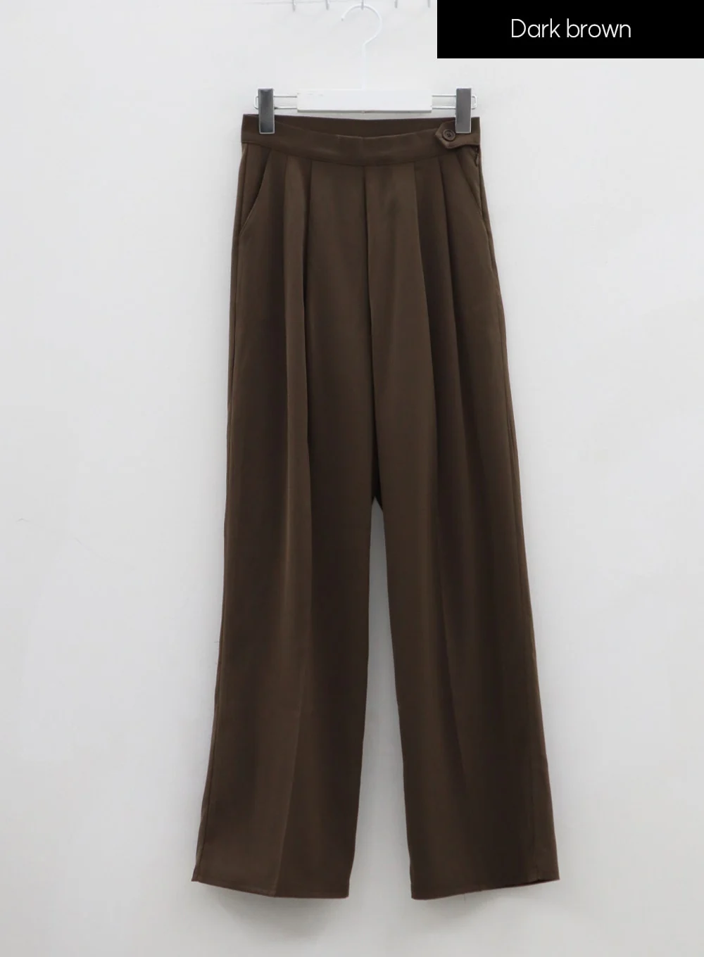 Button Wide Tailored Pants IO12 - Image 15