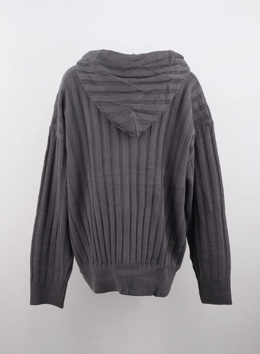Buttoned Hooded Sweater CO323 - Image 13