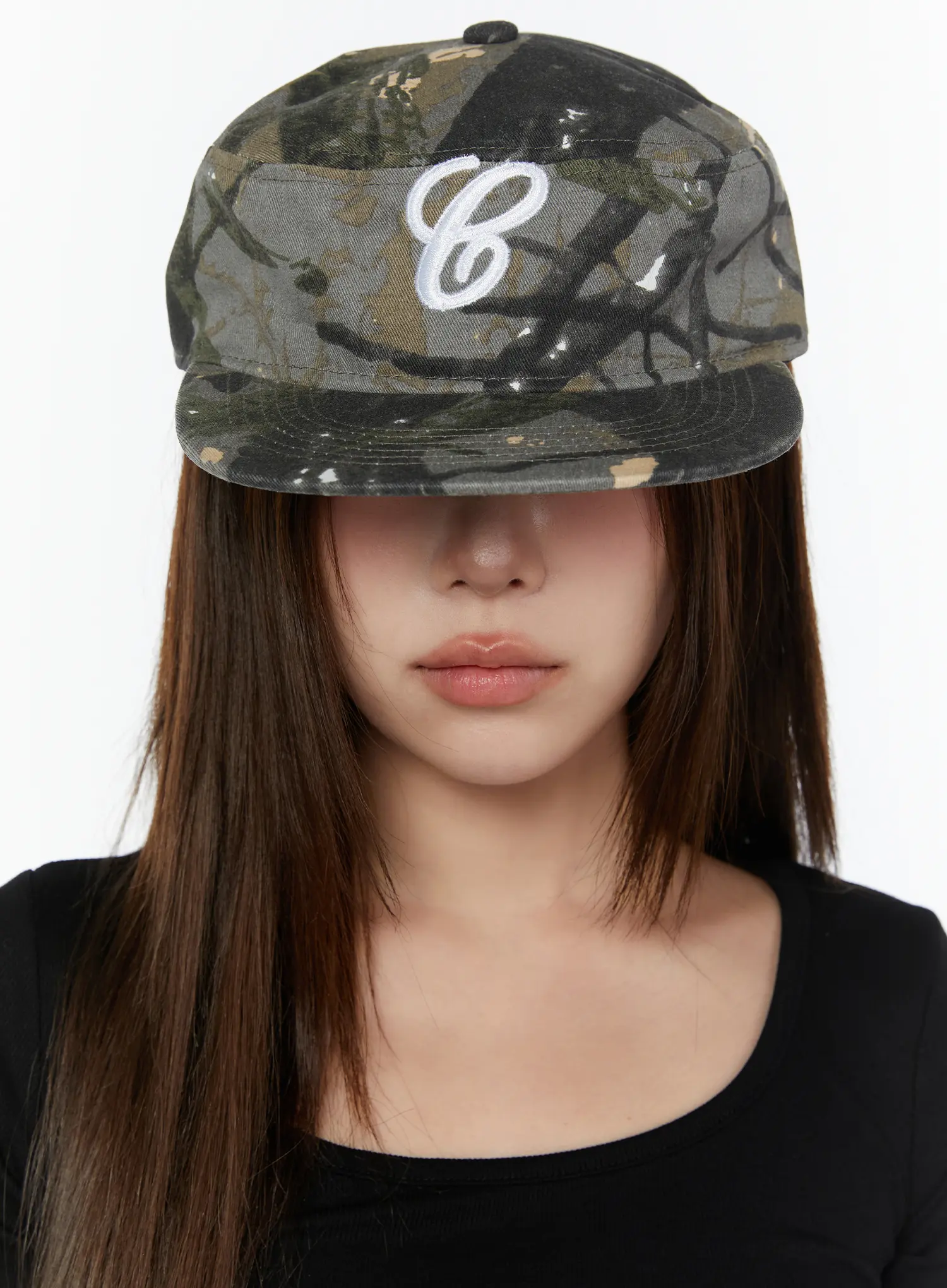 Camo Initial Flap Cap CY519 - Image 6