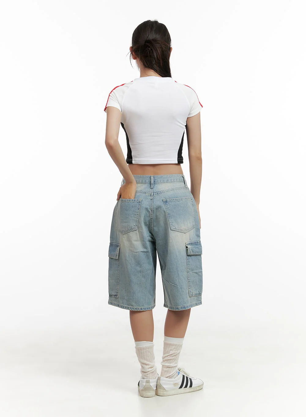 Cargo Baggy Jorts CL431 - Image 4