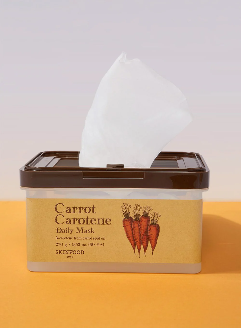 Carrot Carotene Daily Mask (30ea / 270ml) - Image 2
