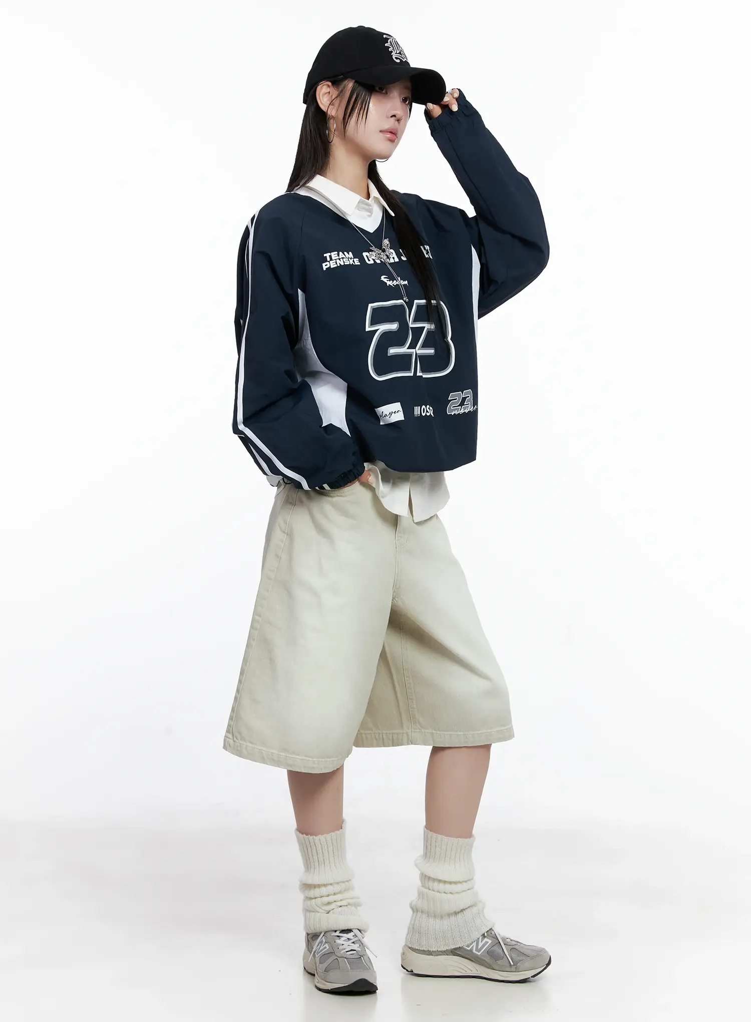 Casual Faded Jorts CS510 - Image 2