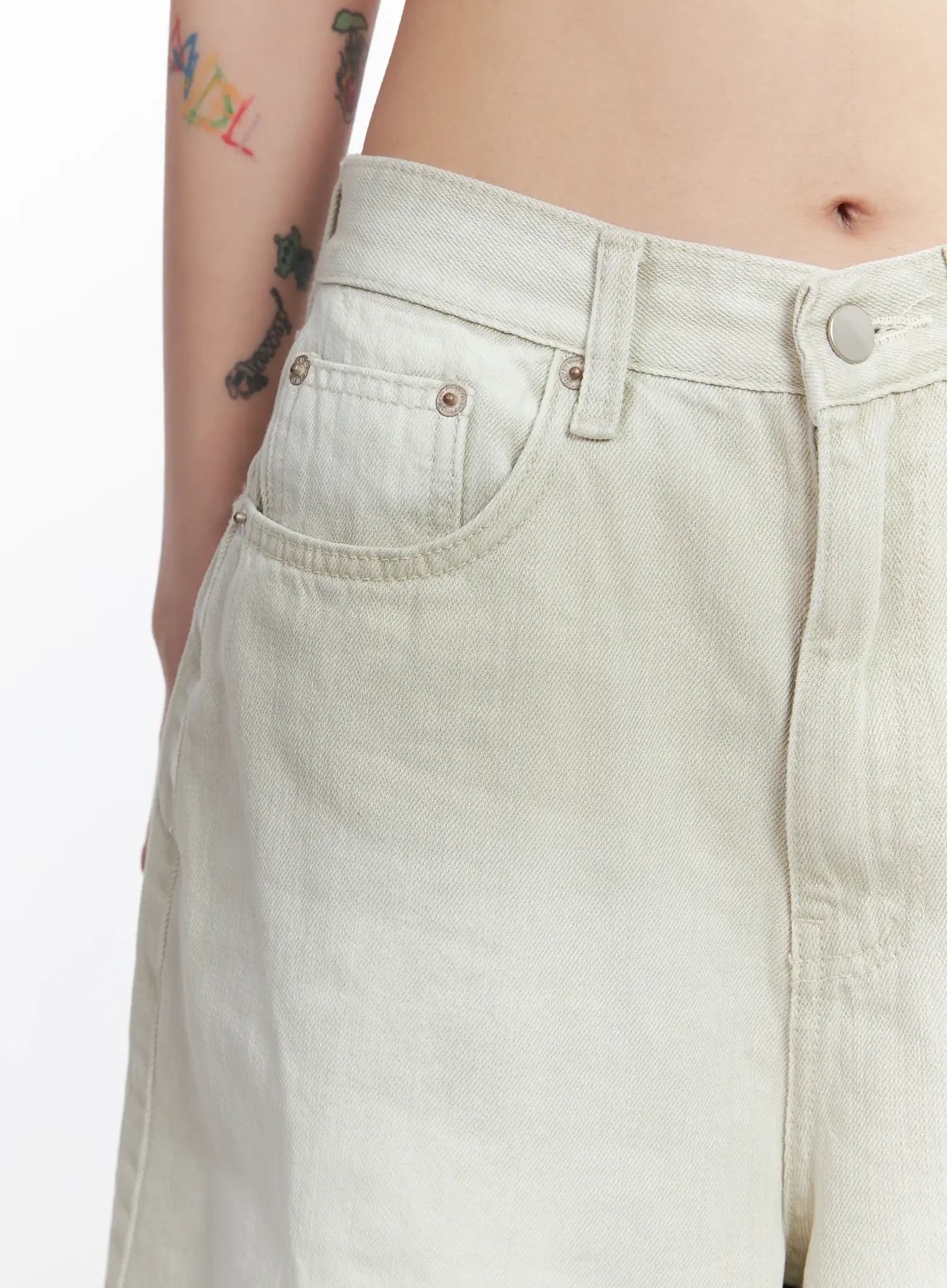 Casual Faded Jorts CS510 - Image 3