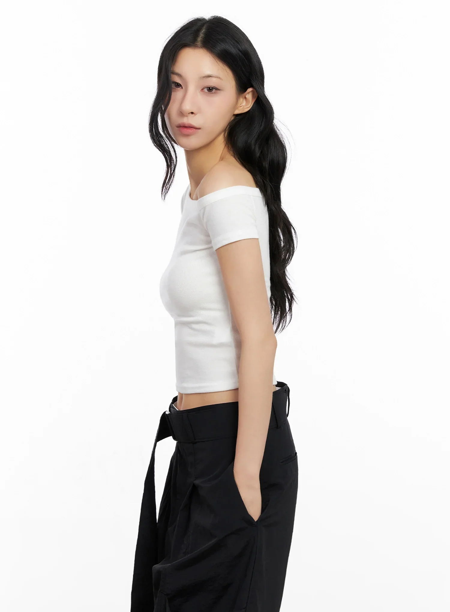 Casual Off-Shoulder Top IG508 - Image 8