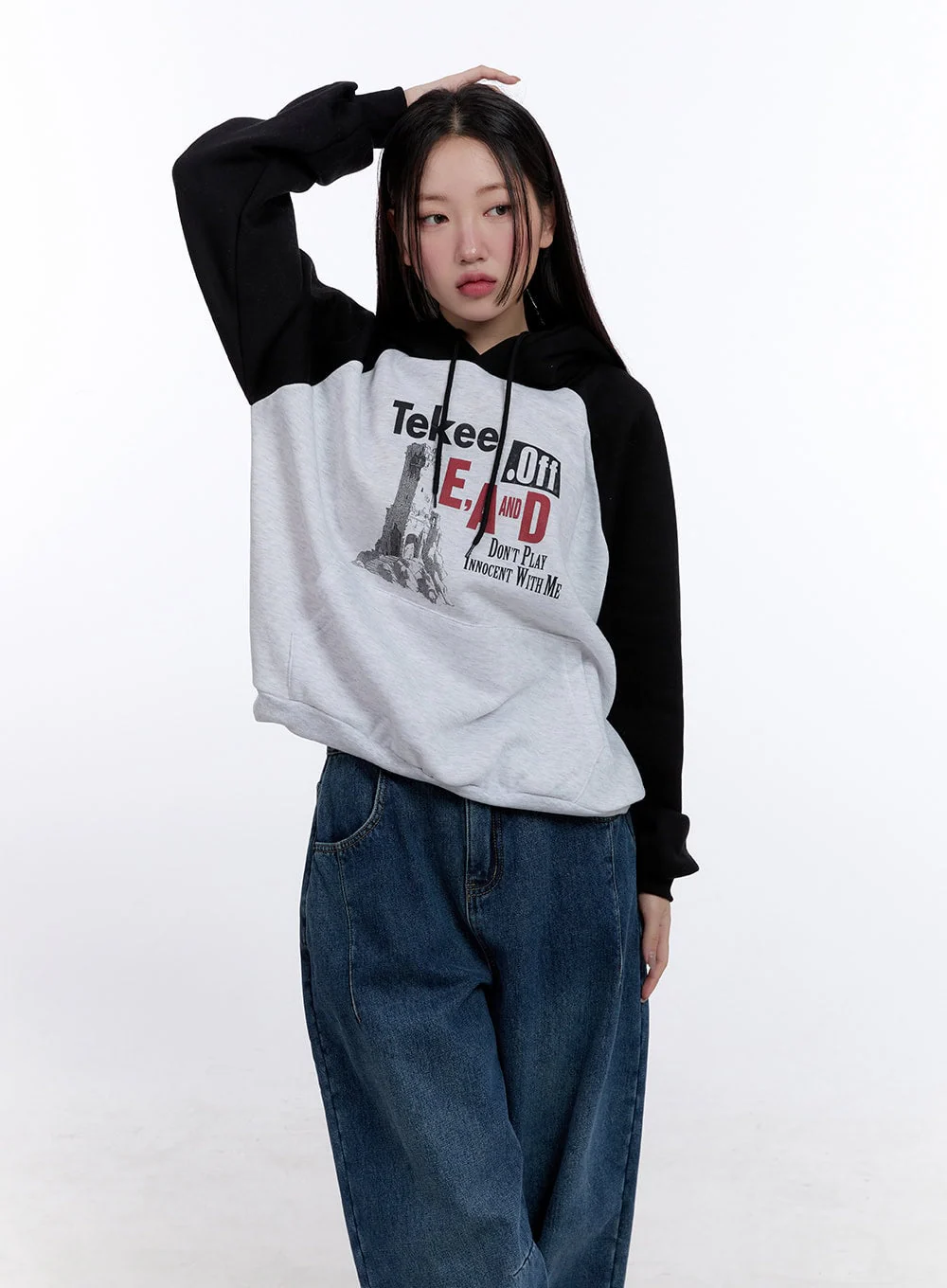 Casual Oversized Graphic Hoodie CJ513 - Image 8