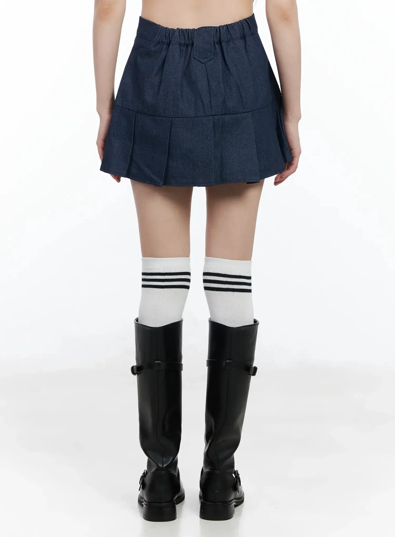 Casual Pleated Mini Skirt IM523 - Image 12