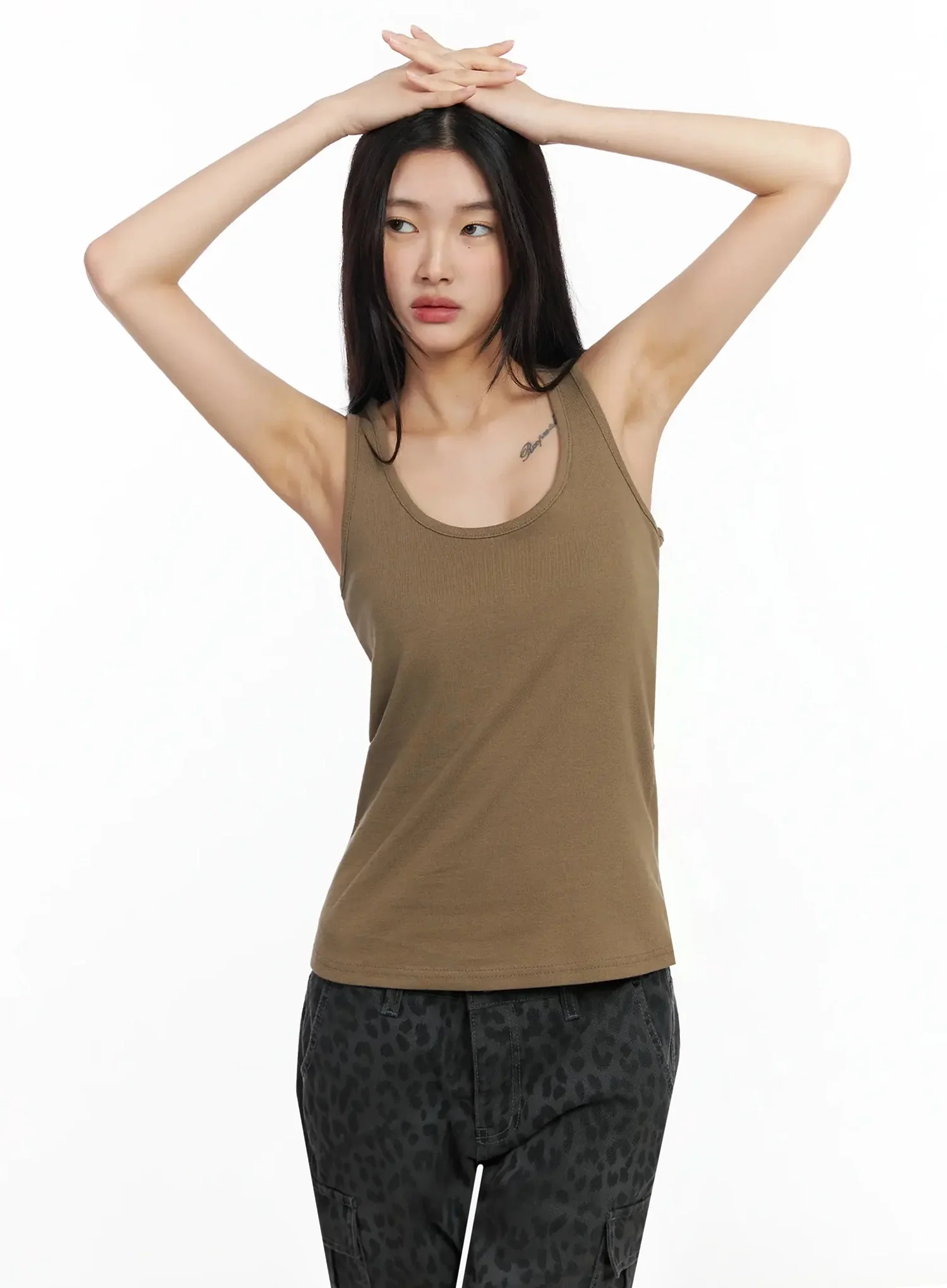 Casual Round Neck Tank Top IA508 - Image 7