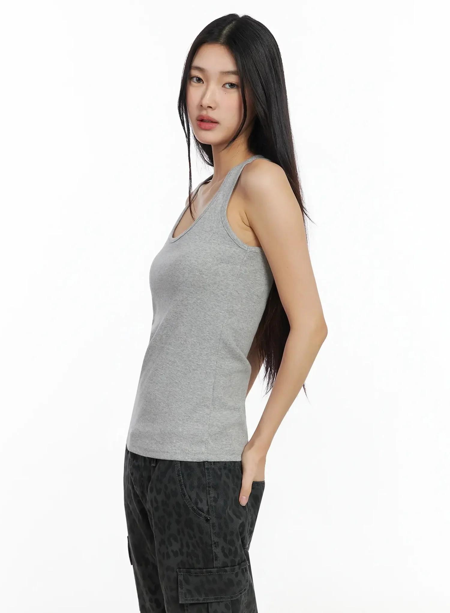 Casual Round Neck Tank Top IA508 - Image 9