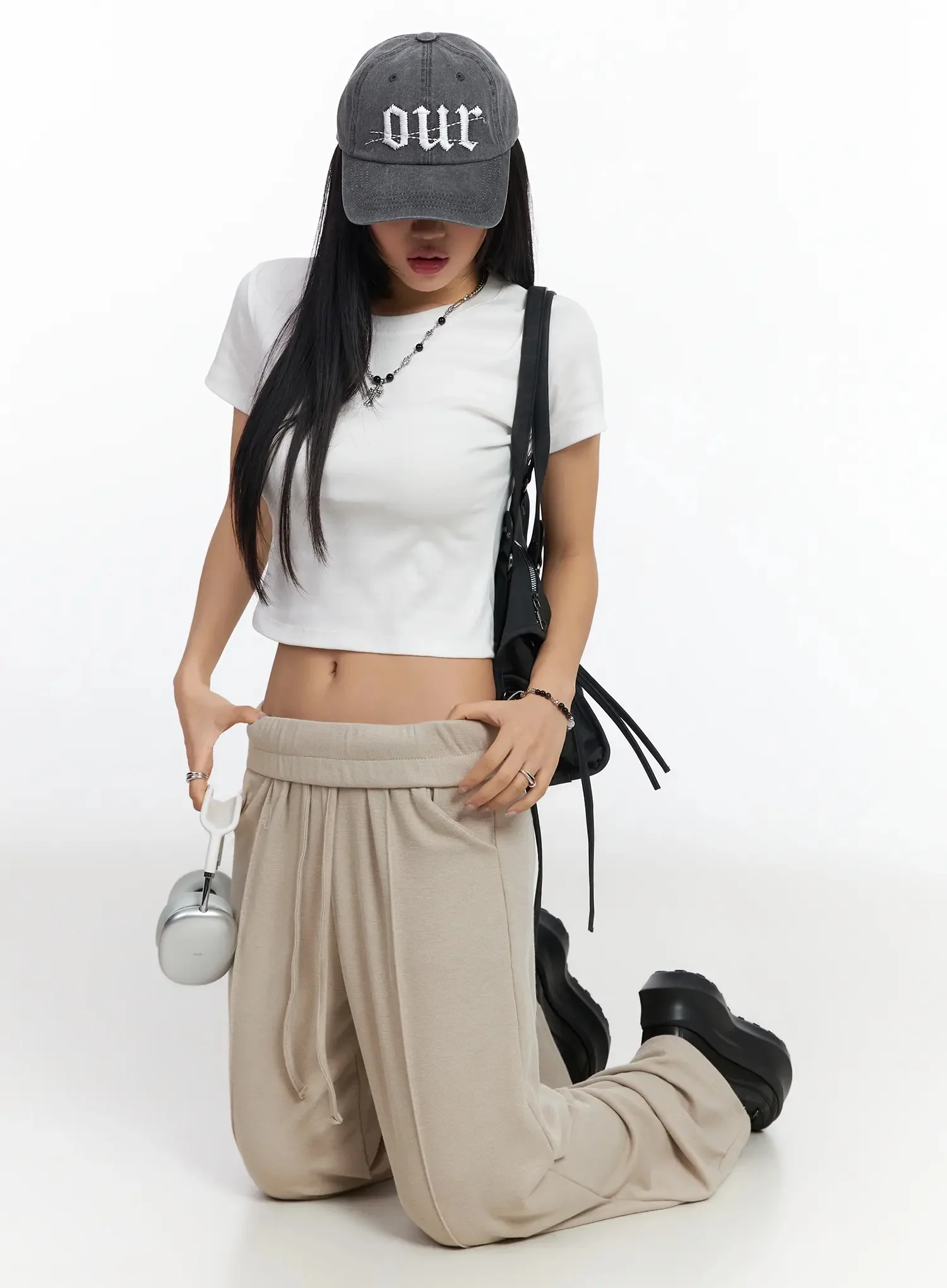 Casual Wide-Leg Sweatpants IA507 - Image 14