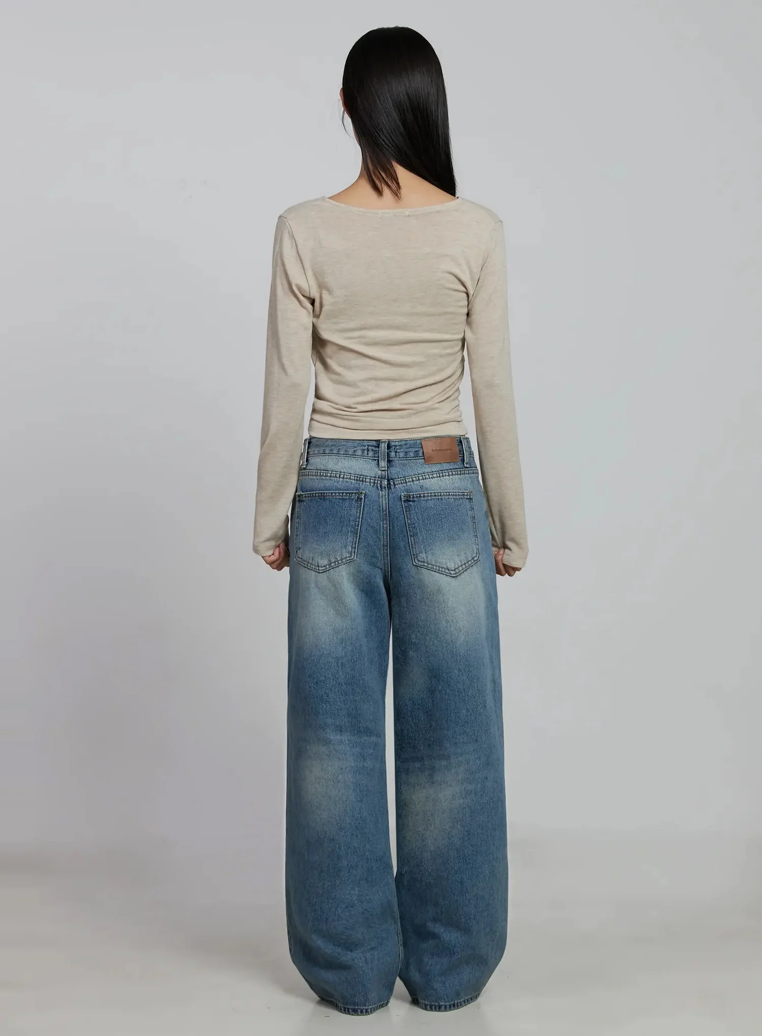 Casual Wrap V-Neck Top Set IM520 - Image 10
