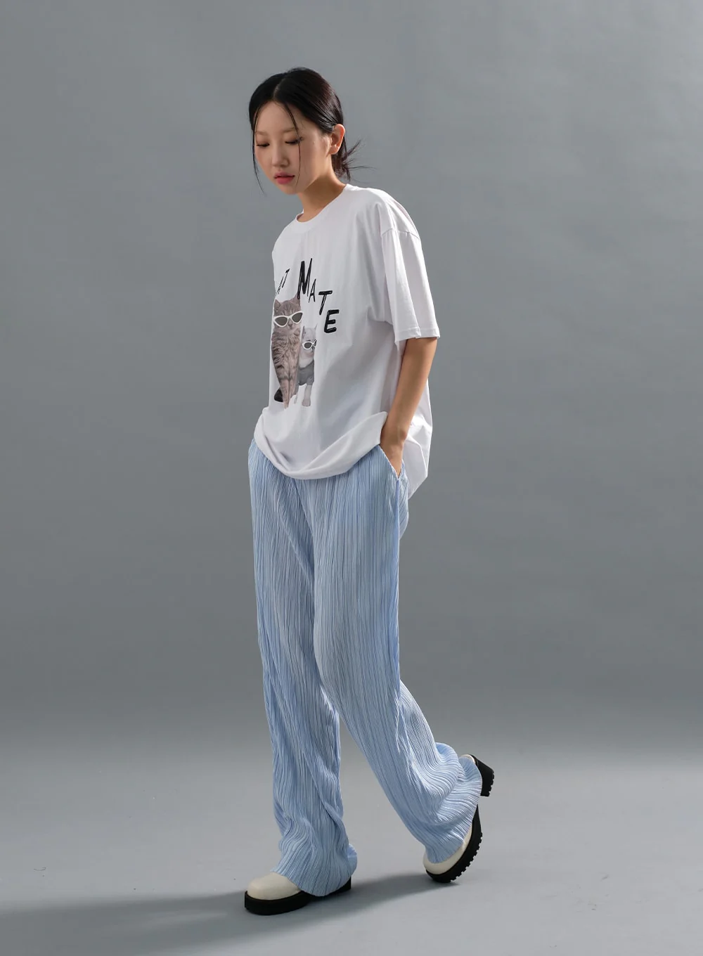 Cat Mate Graphic Tee CJ15 - Image 8