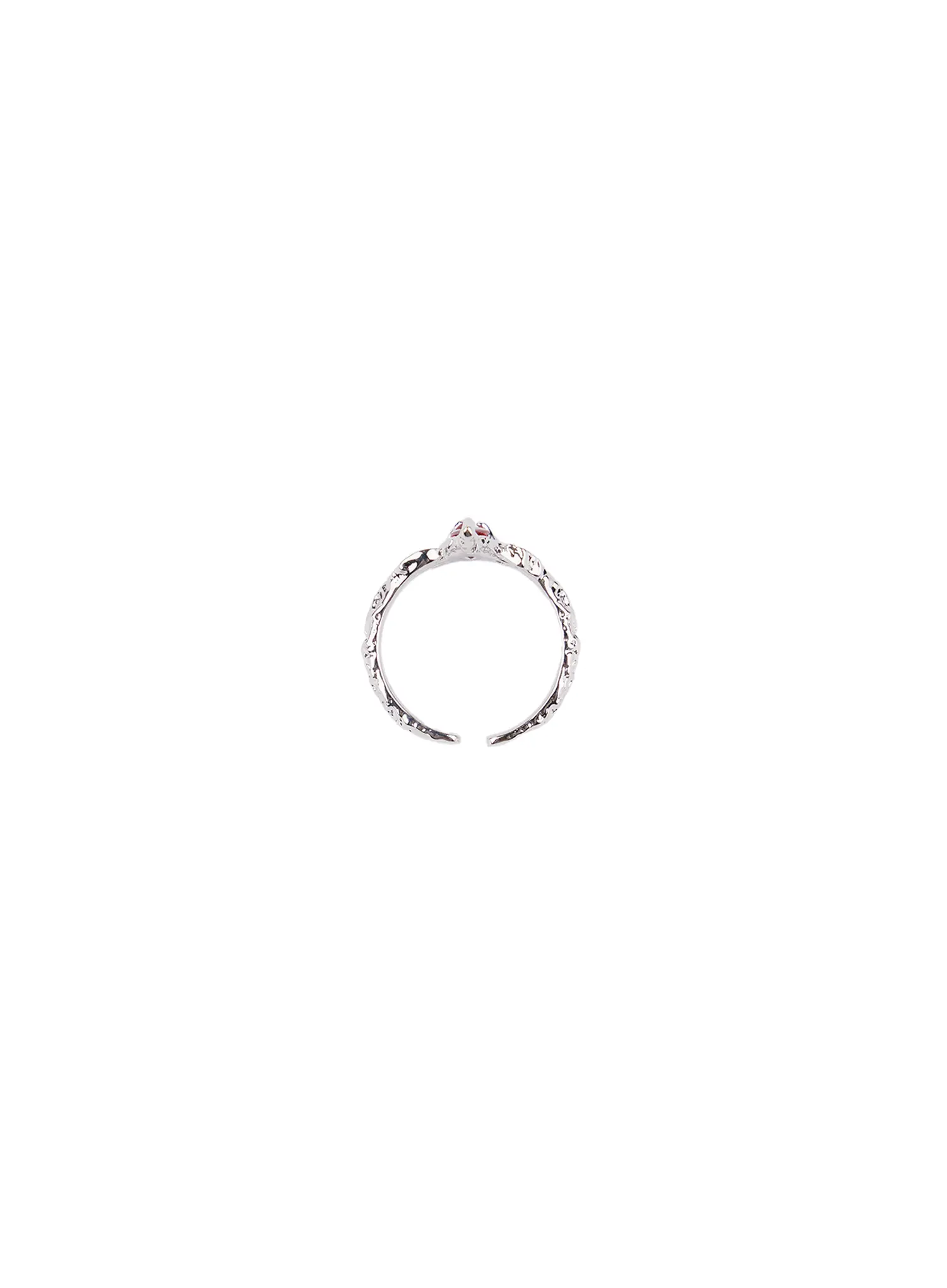 Centered Red Cubic Ring CF525 - Image 6