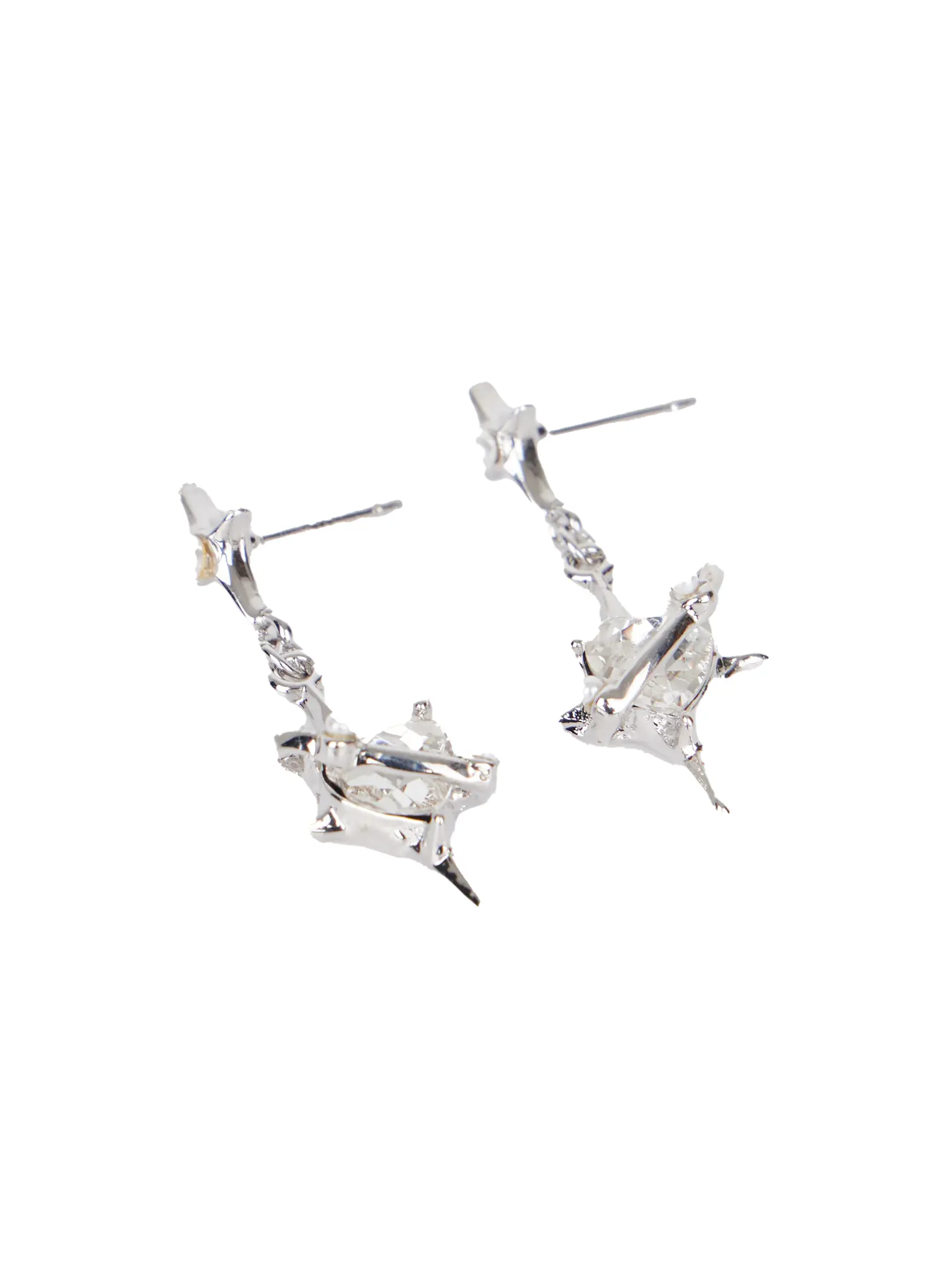 Charm Crystal Dangle Earrings CO514 - Image 3