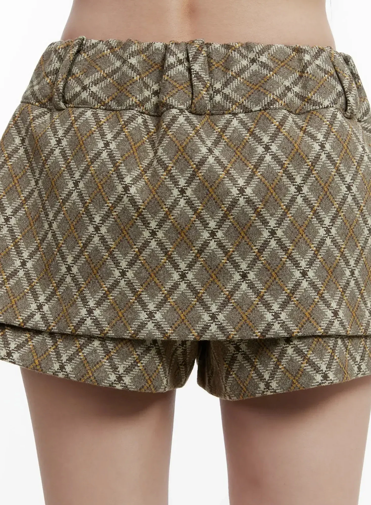 Checkered Pleats Skort IJ521 - Image 12