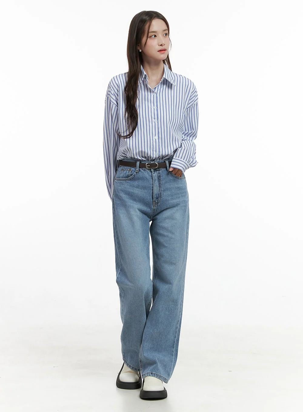 Cheri Classic Fit Wide Leg Dream Jeans OS416 - Image 3