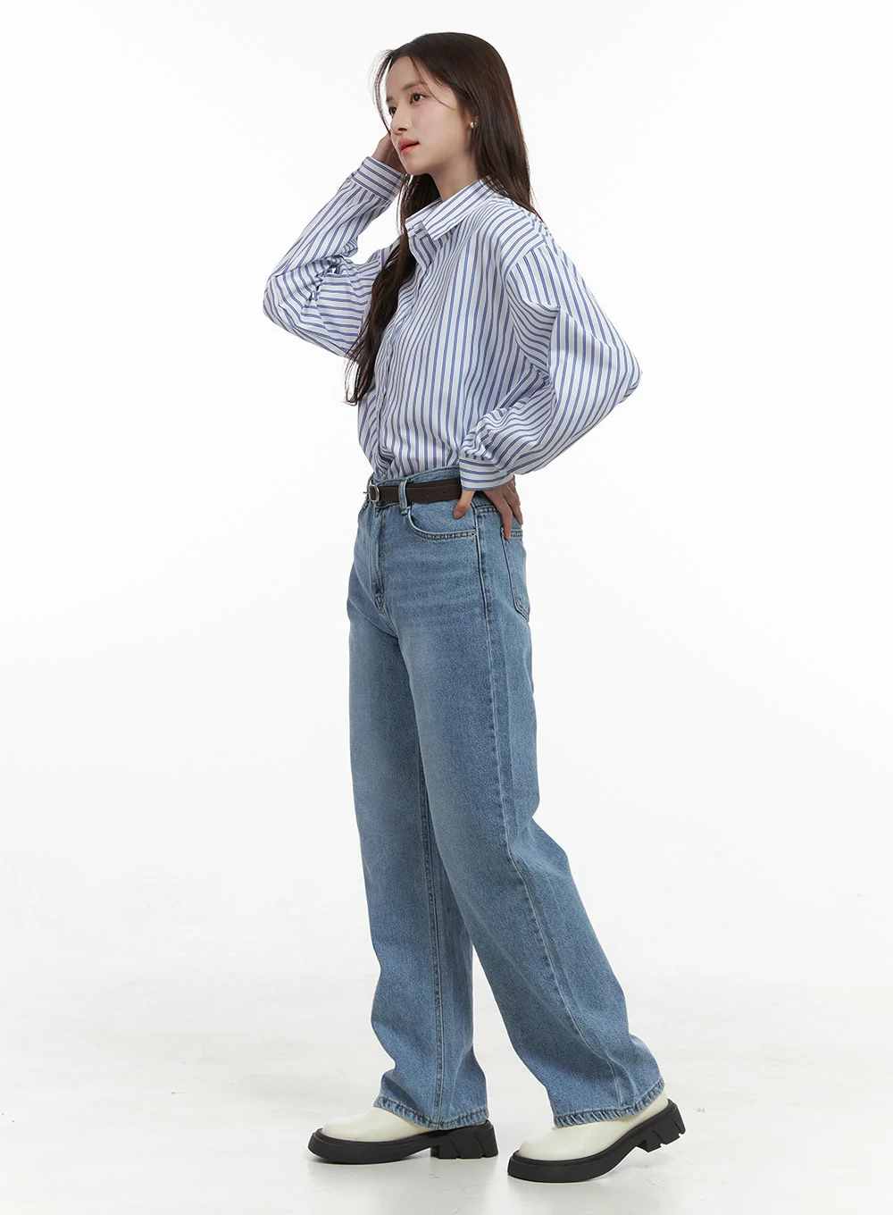 Cheri Classic Fit Wide Leg Dream Jeans OS416 - Image 5