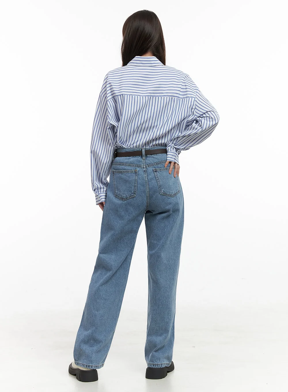 Cheri Classic Fit Wide Leg Dream Jeans OS416 - Image 6