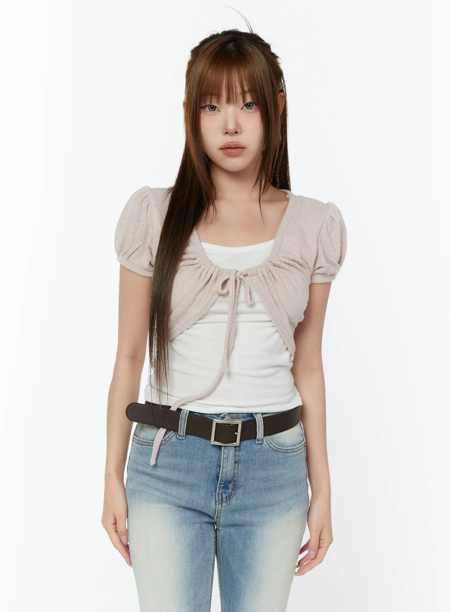 Chic Bolero Short Sleeve Set CY518 - Image 10