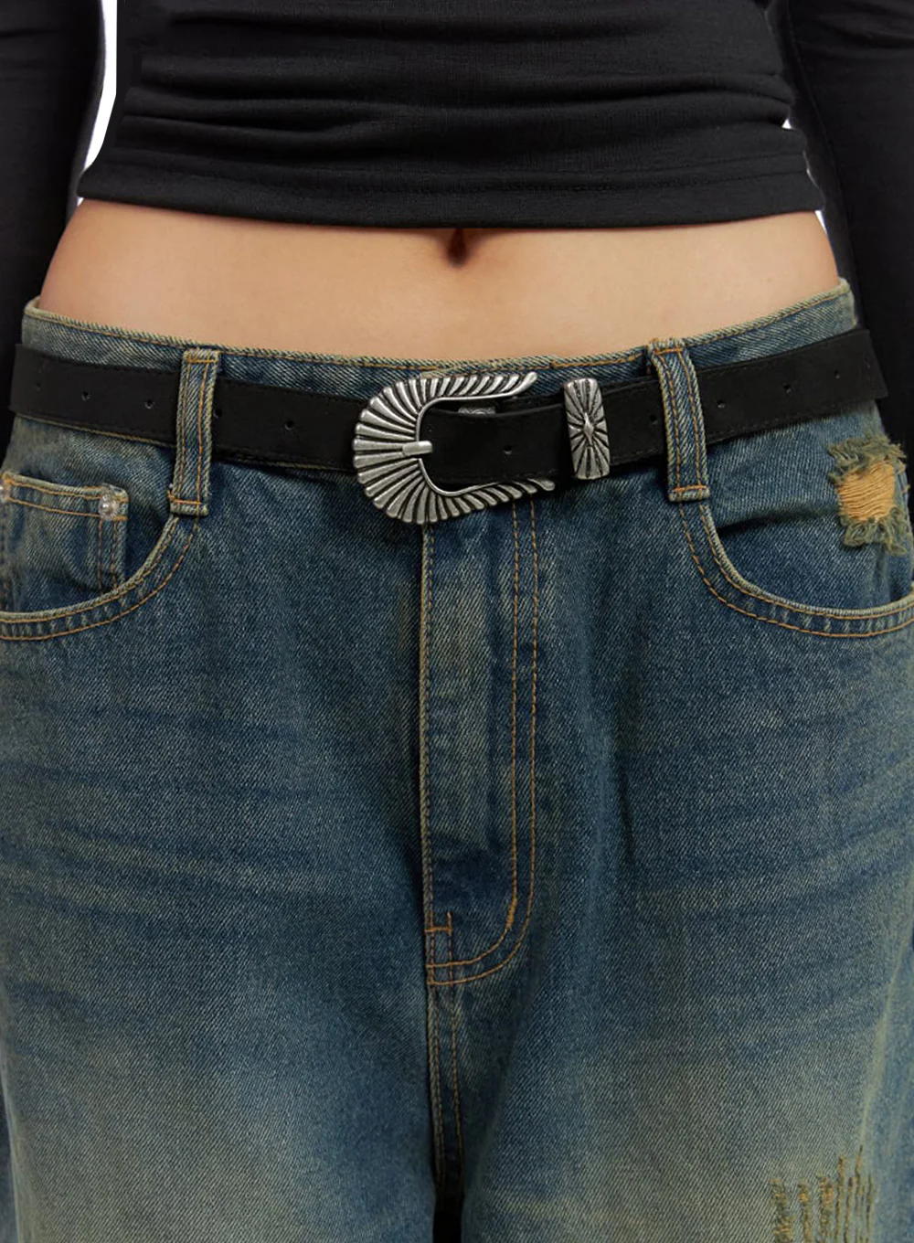 Chic Buckle Belt IO409