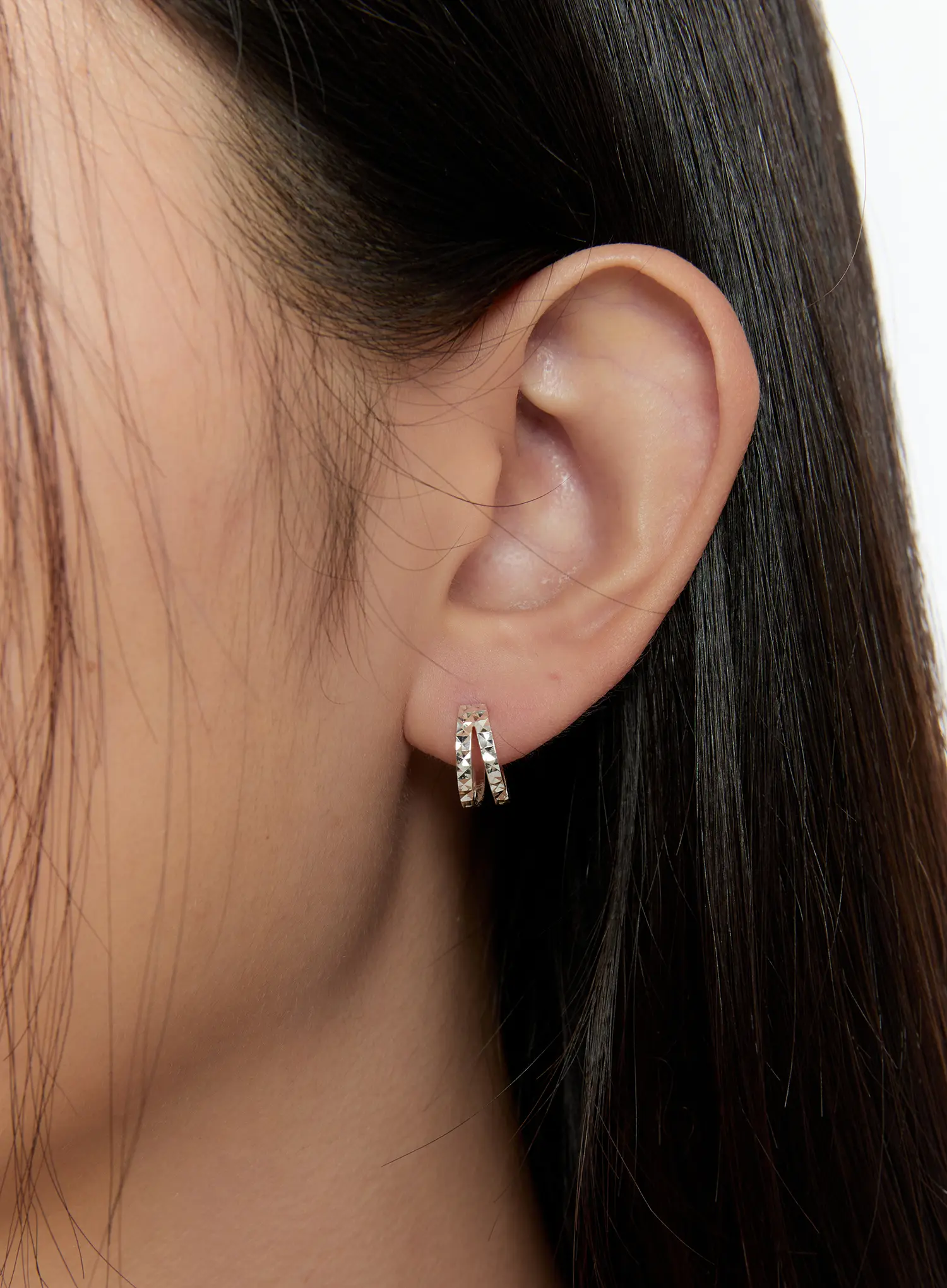 Chic Double Hoop Earrings CS518