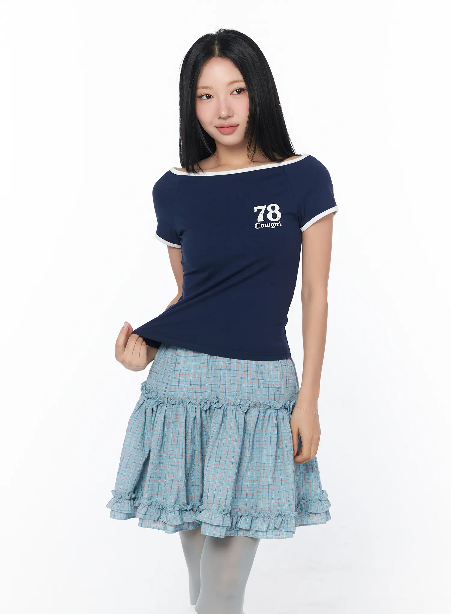 Chic Slim Fit Graphic Tee CY513 - Image 12