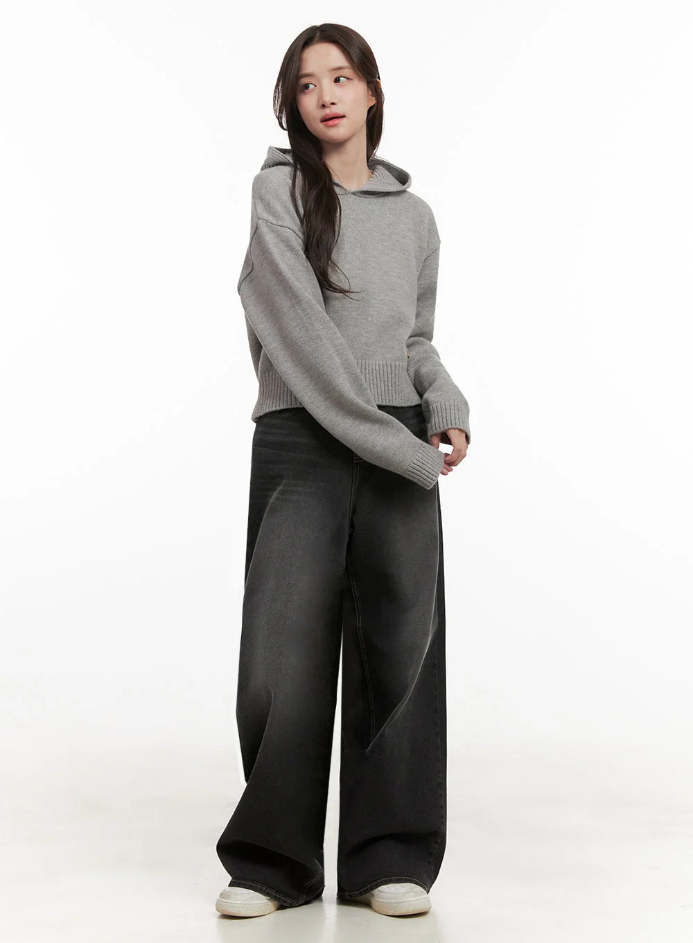 Christina Washed Baggy Jeans IJ510 - Image 2