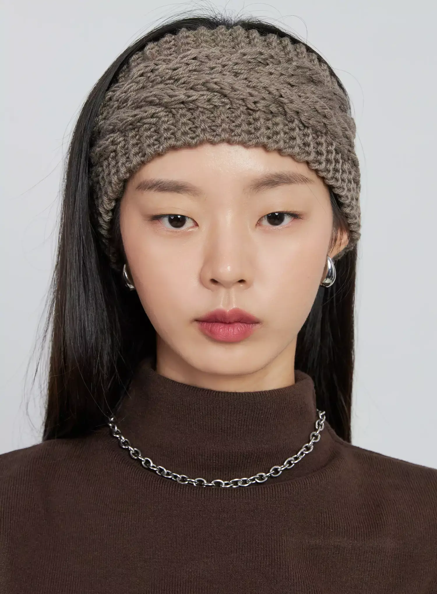 Chunky Knit Headband IO530 - Image 4