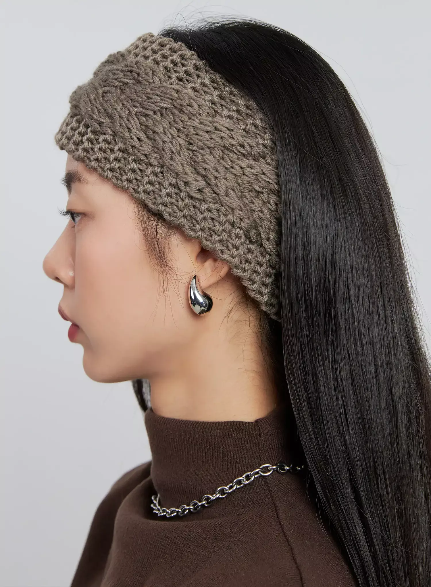 Chunky Knit Headband IO530 - Image 5