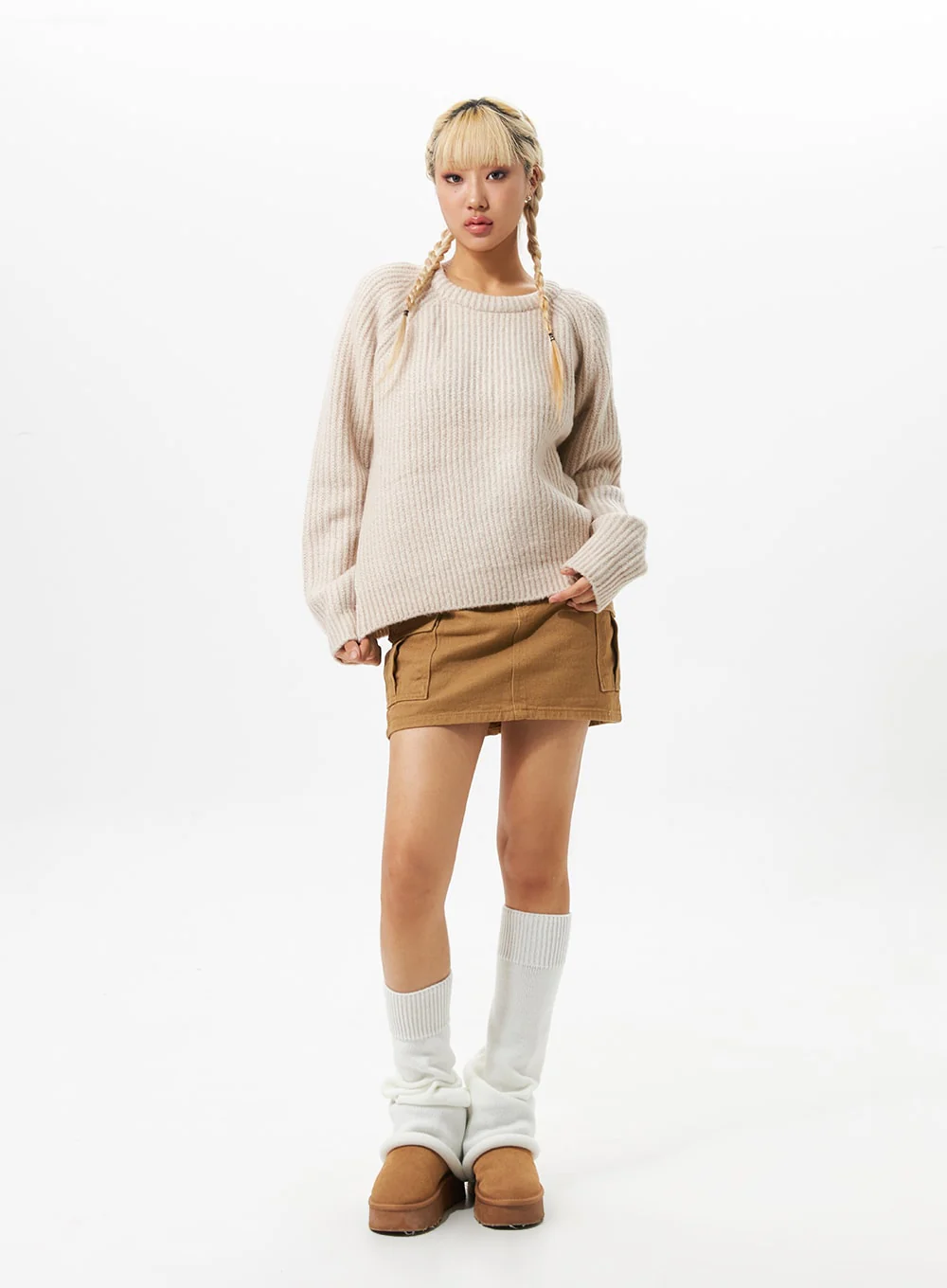 Chunky Sweater and Balaclava Set IO324 - Image 2