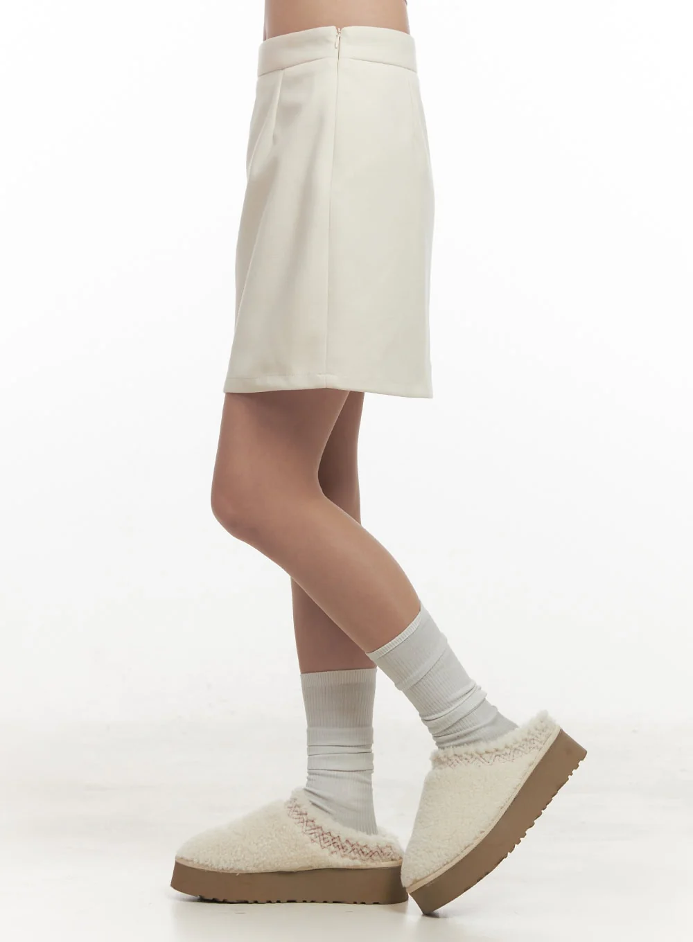 Classic A-Line Mini Skirt CJ515 - Image 4