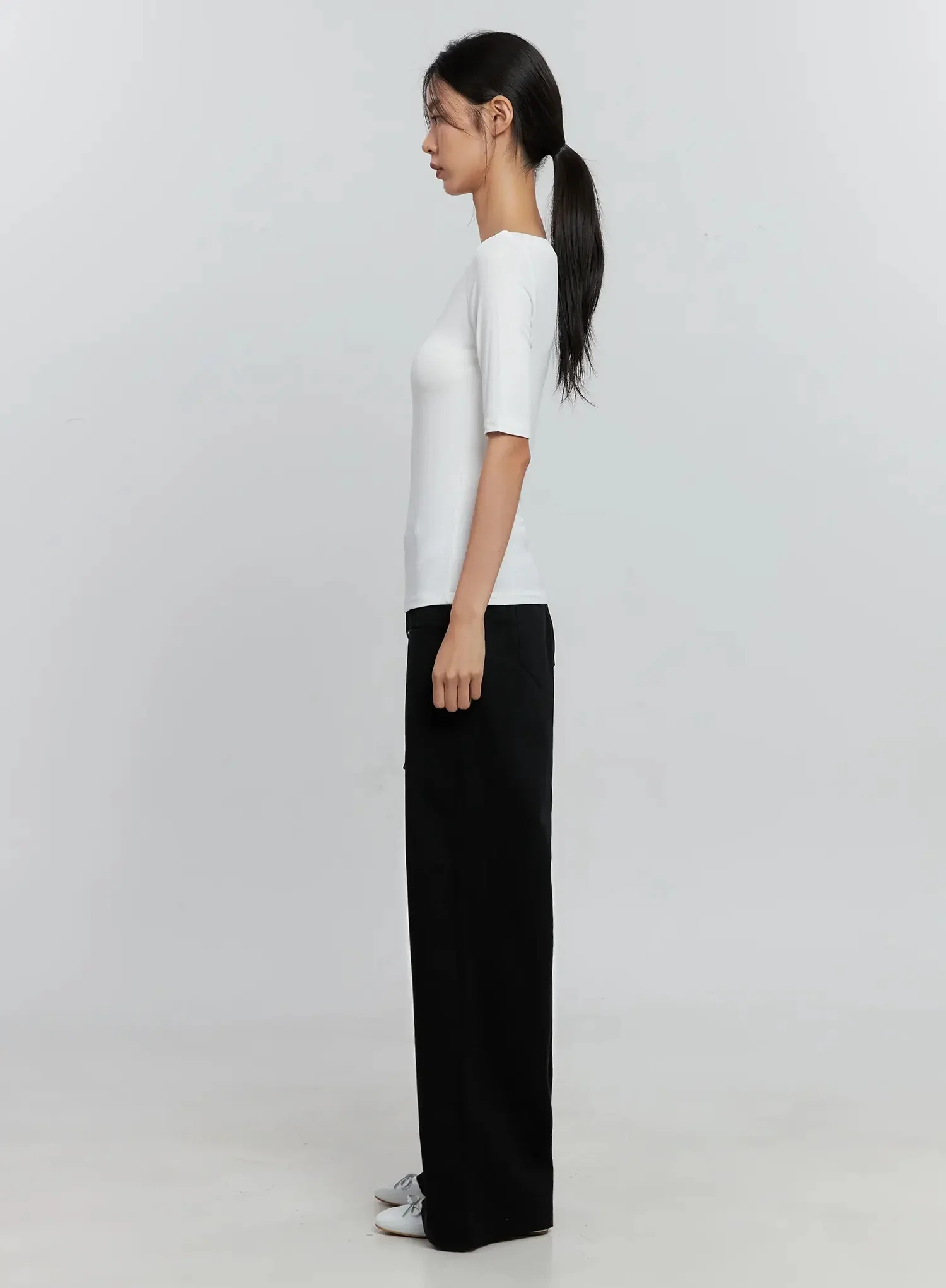 Classic Boat Neck Top IS516 - Image 6