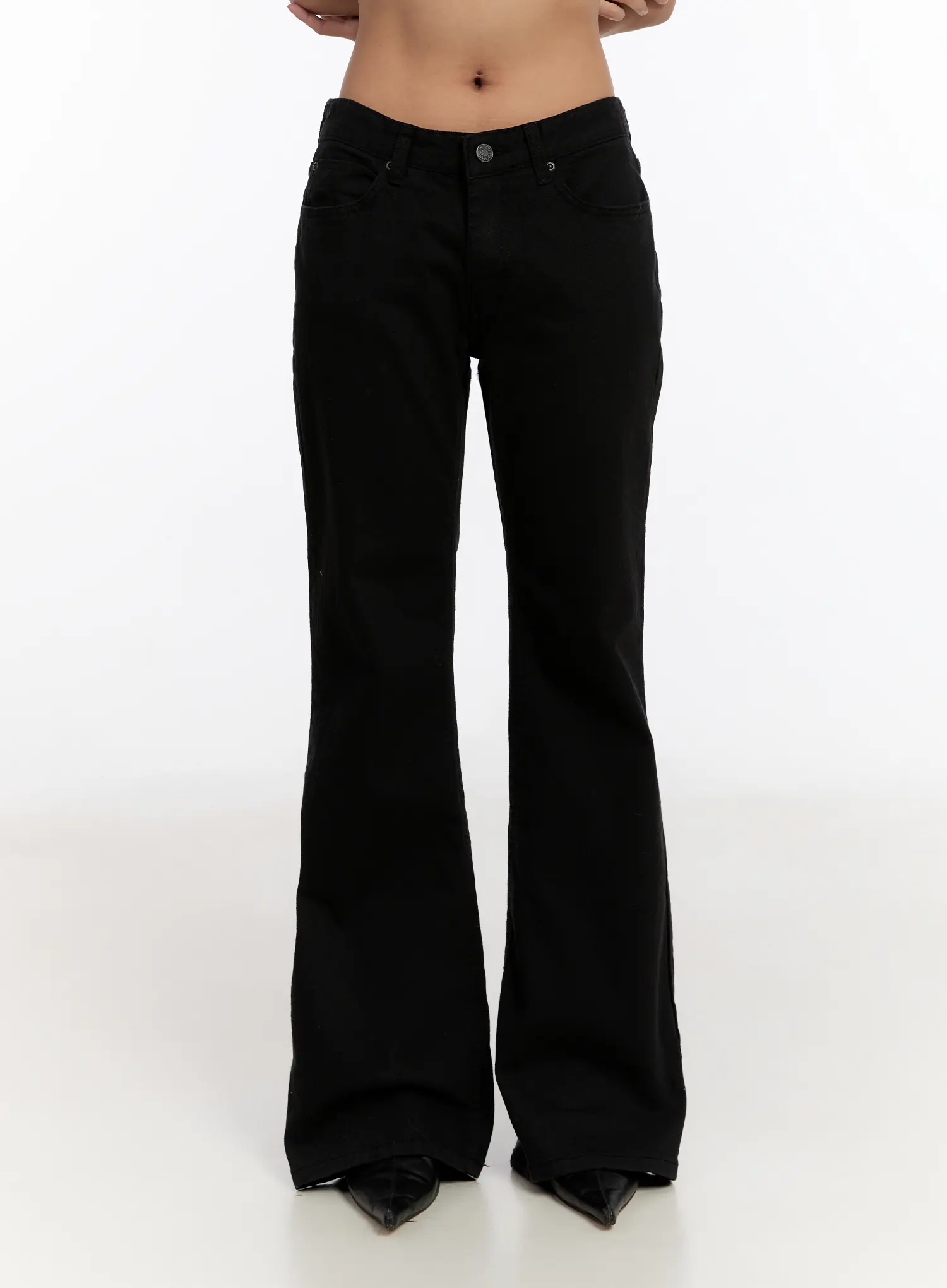 Classic Bootcut Cotton Pants CN527 - Image 7