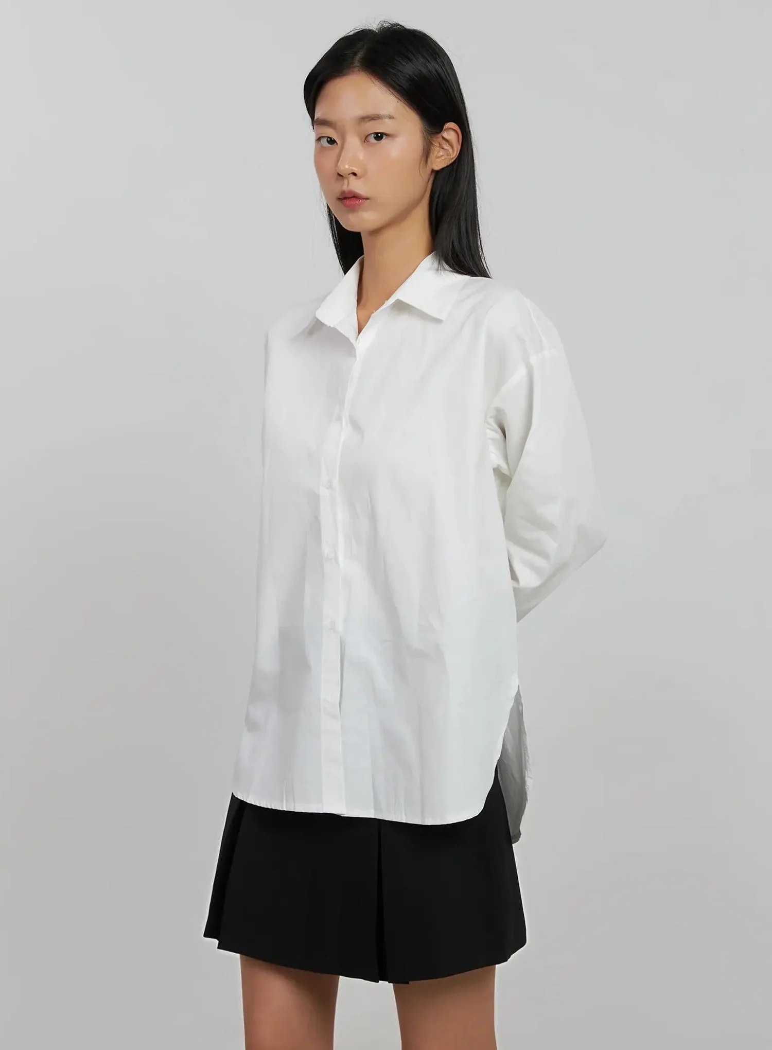 Classic Button-Up Shirt IJ508 - Image 8