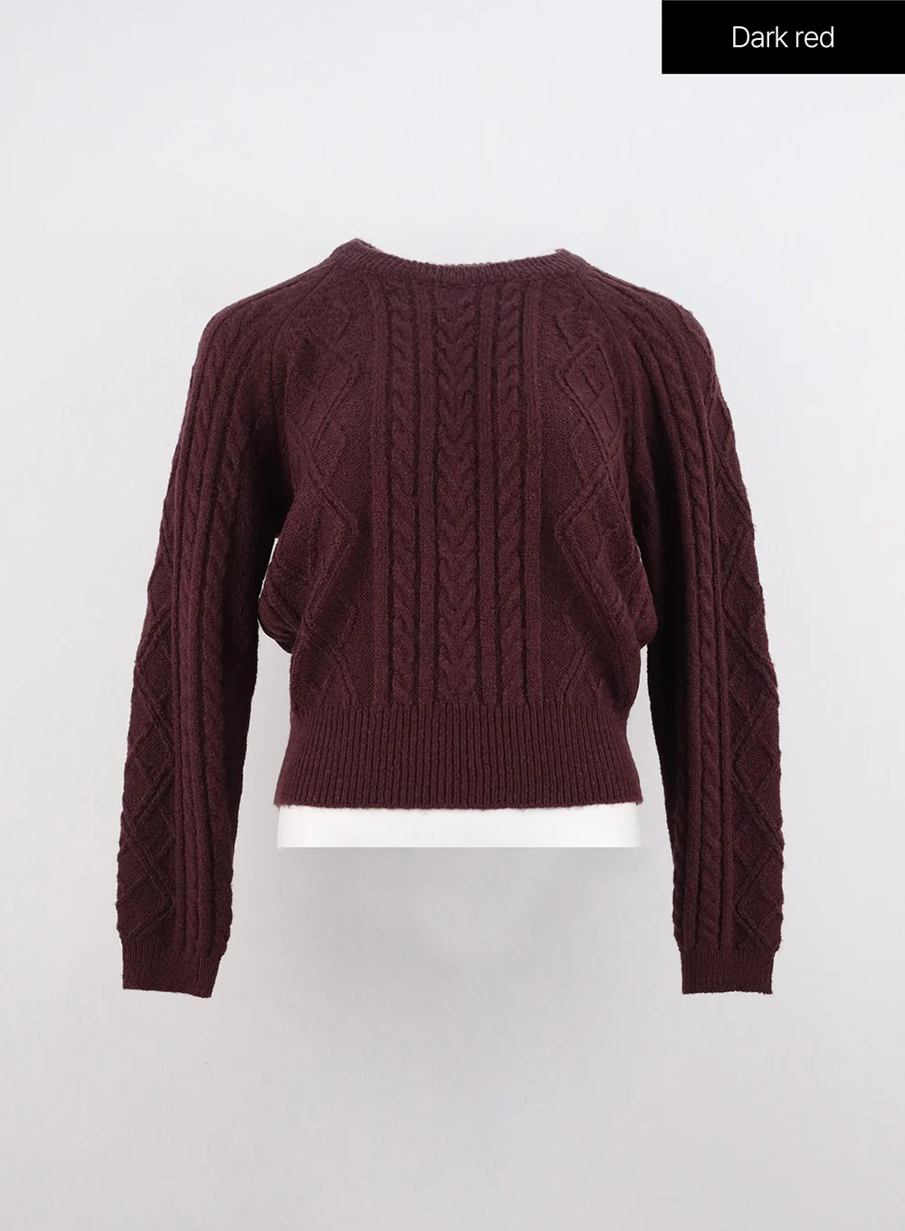 Classic Cable Knit Sweater OO319 - Image 9