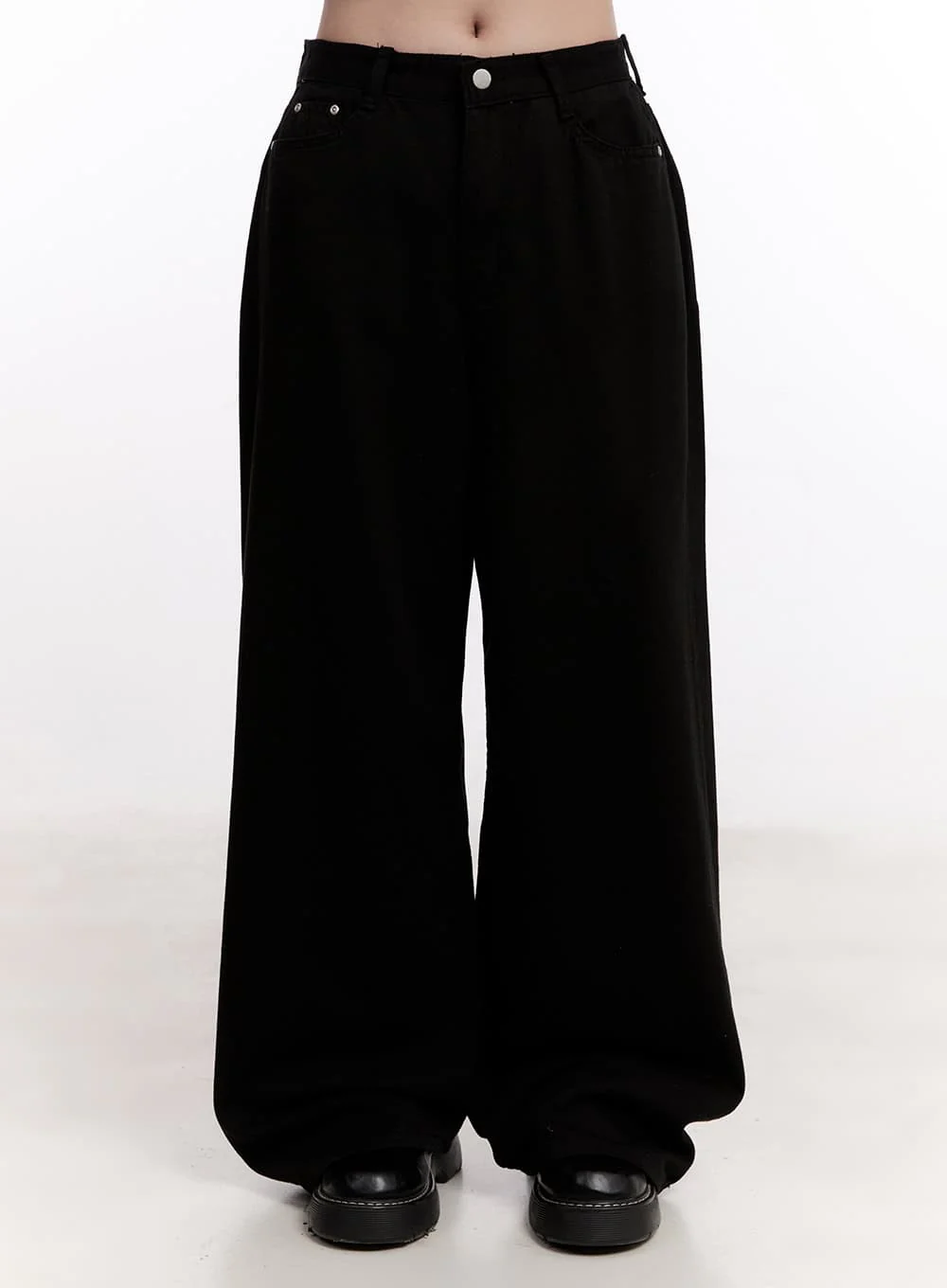 Classic Cotton Baggy Pants CM527 - Image 2