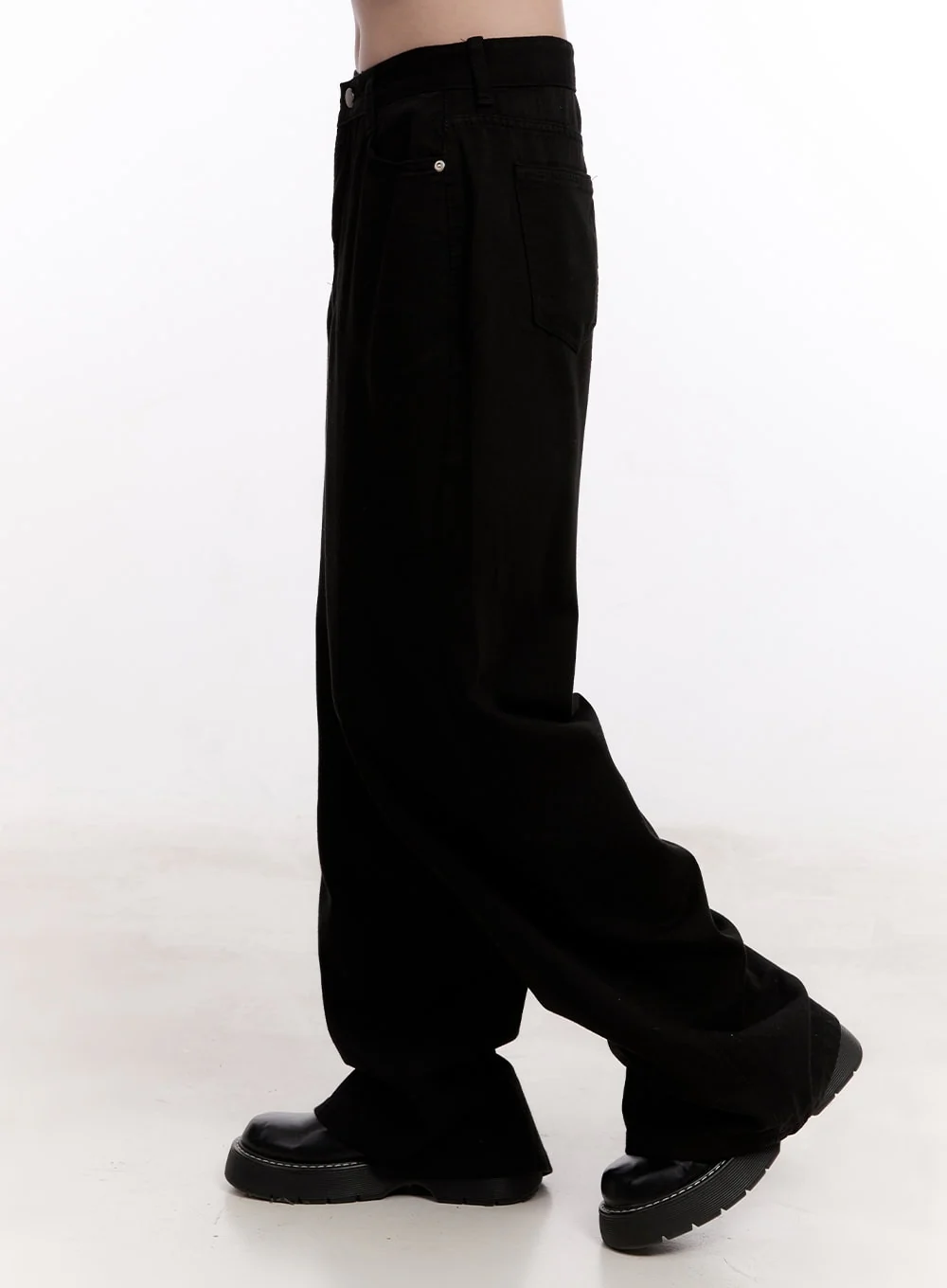 Classic Cotton Baggy Pants CM527 - Image 4