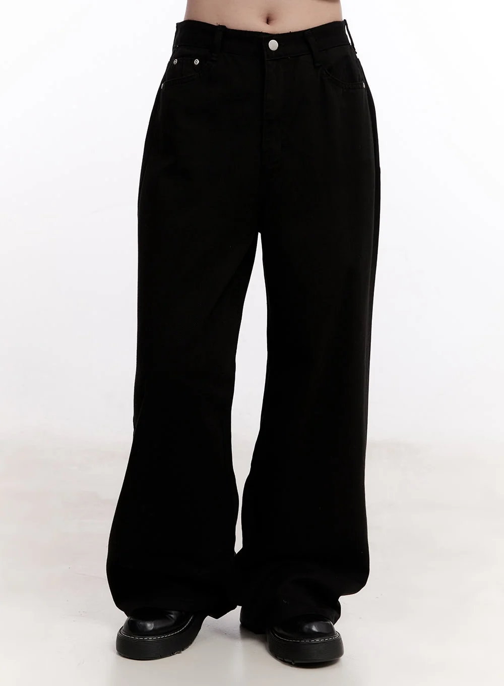 Classic Cotton Baggy Pants CM527 - Image 8